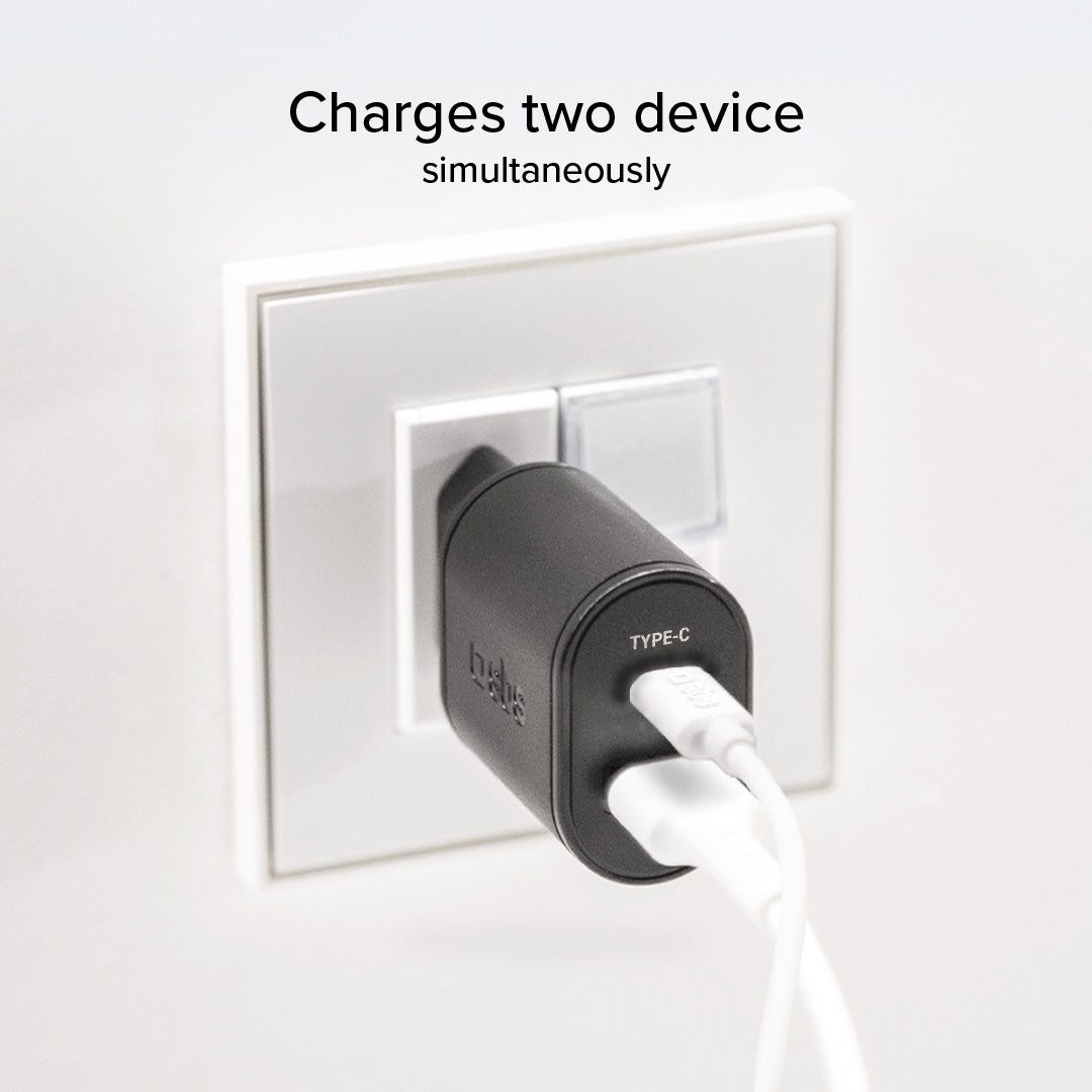 Caricatore caricabatterie 25 Watt - Ricarica ultra rapida e uscita USB-C