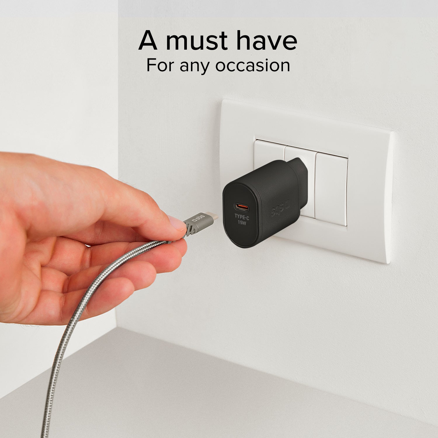 15W charger - Fast charging