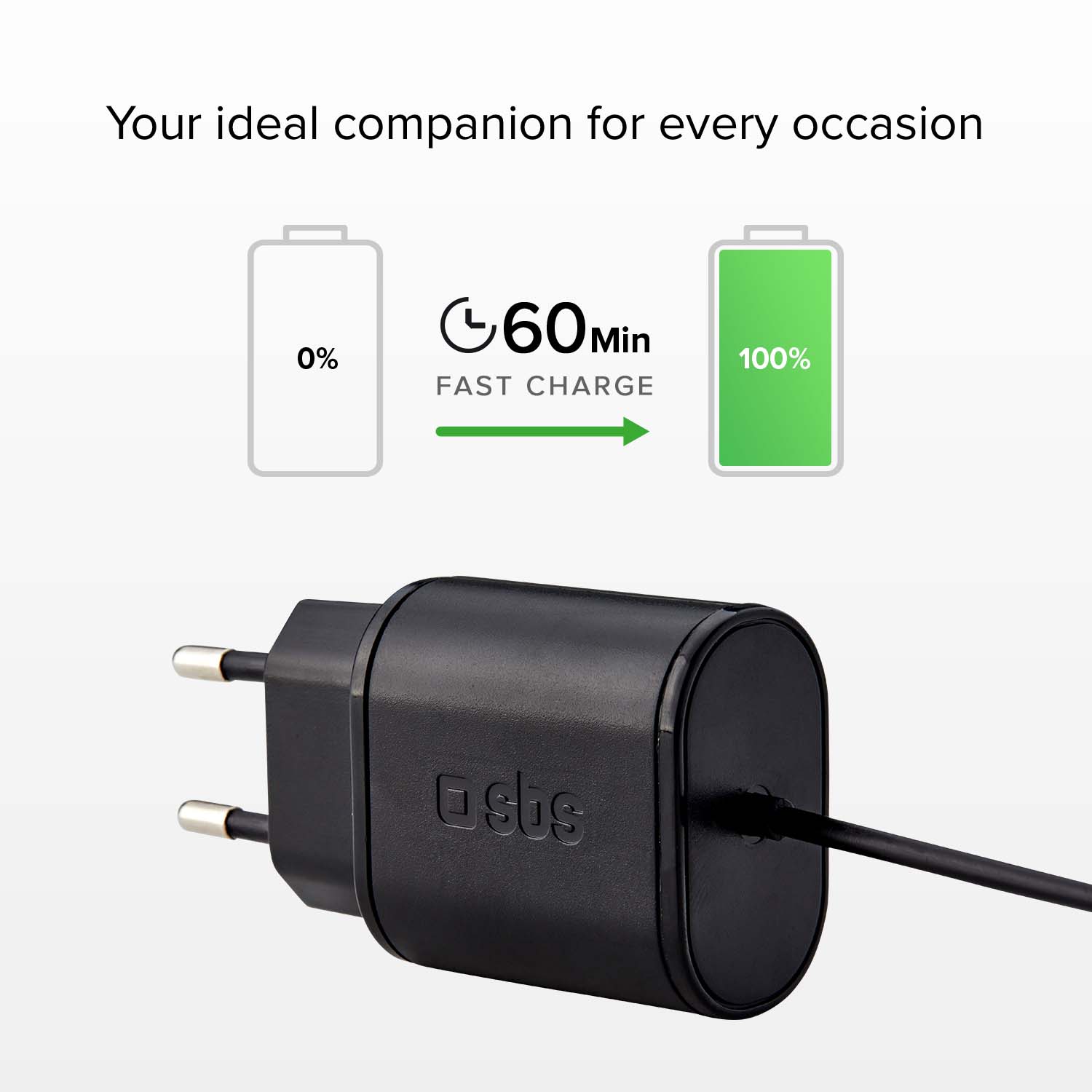 Reiseladegerät von 10W Typ C