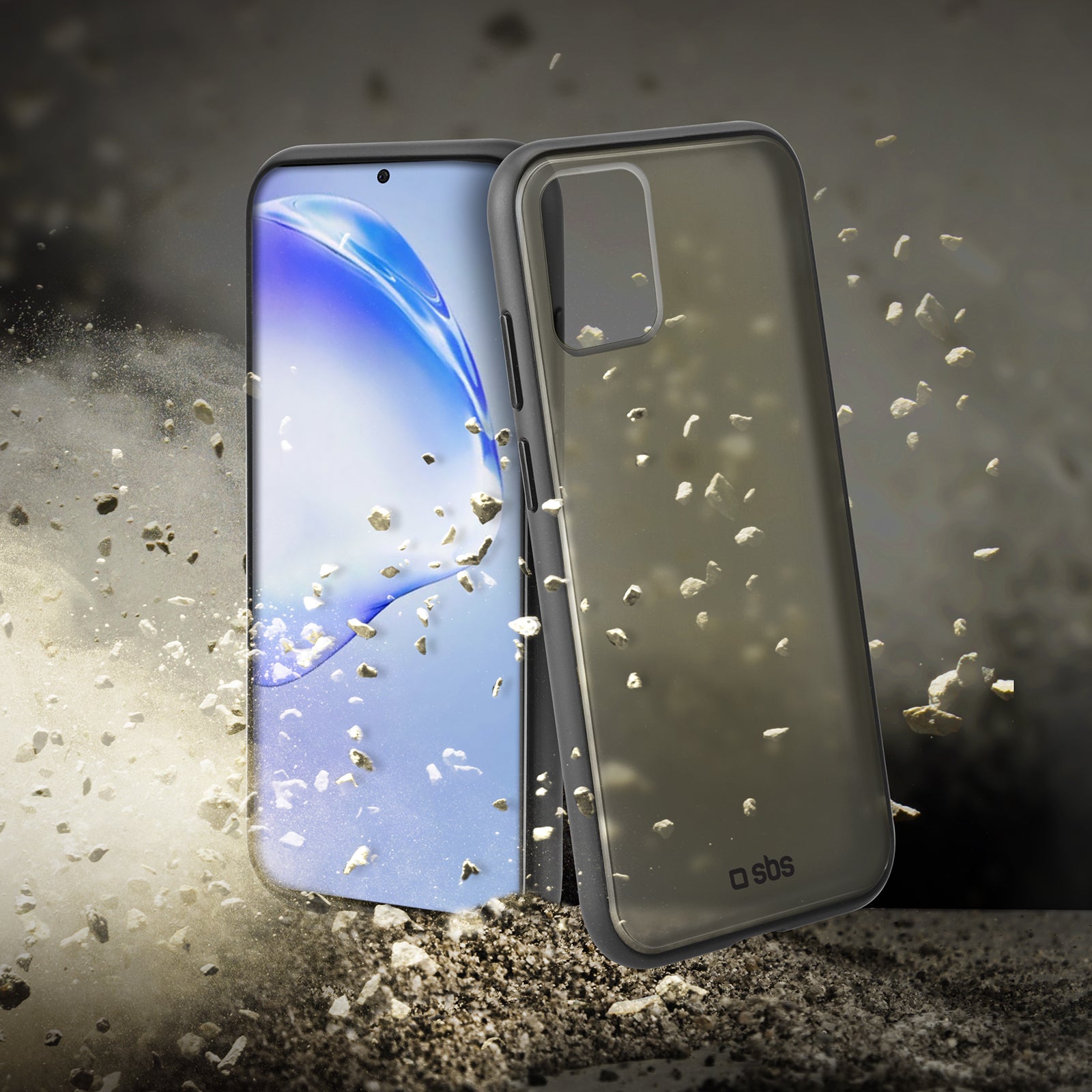 Stoß- und rutschfestes mattes Cover für das Samsung Galaxy S20+