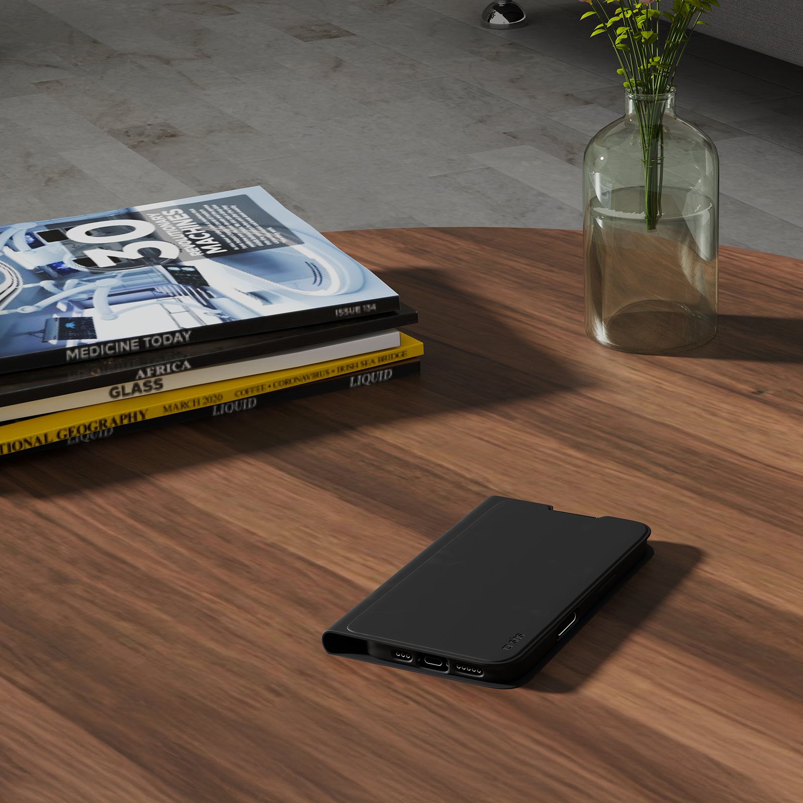 Custodia a libro con supporto stand per iPhone 17