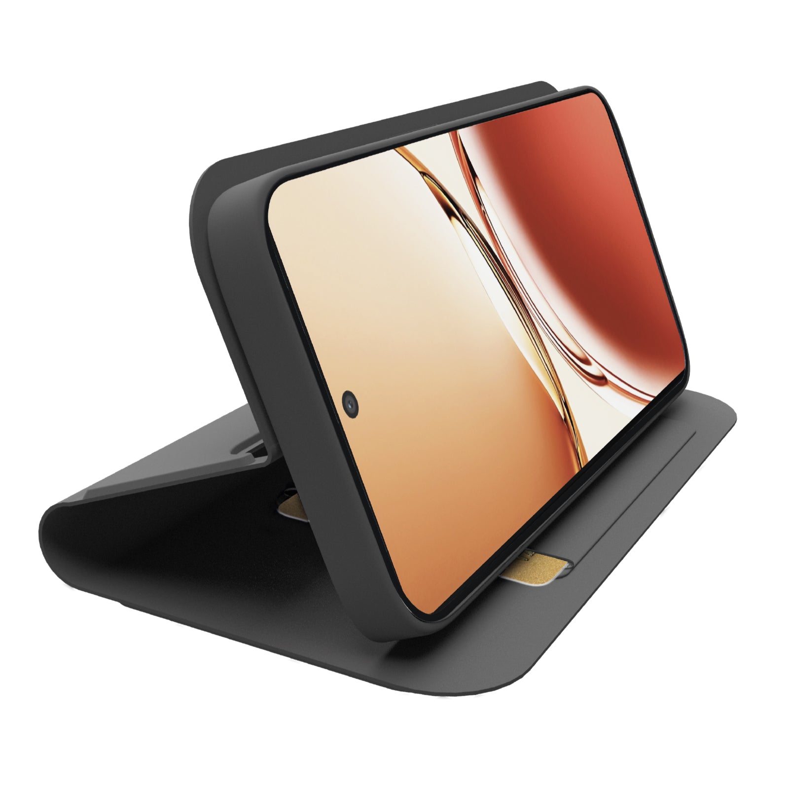 Klapphülle mit Ständer und Soft-Touch-Oberfläche für das Oppo Reno 12F 5G