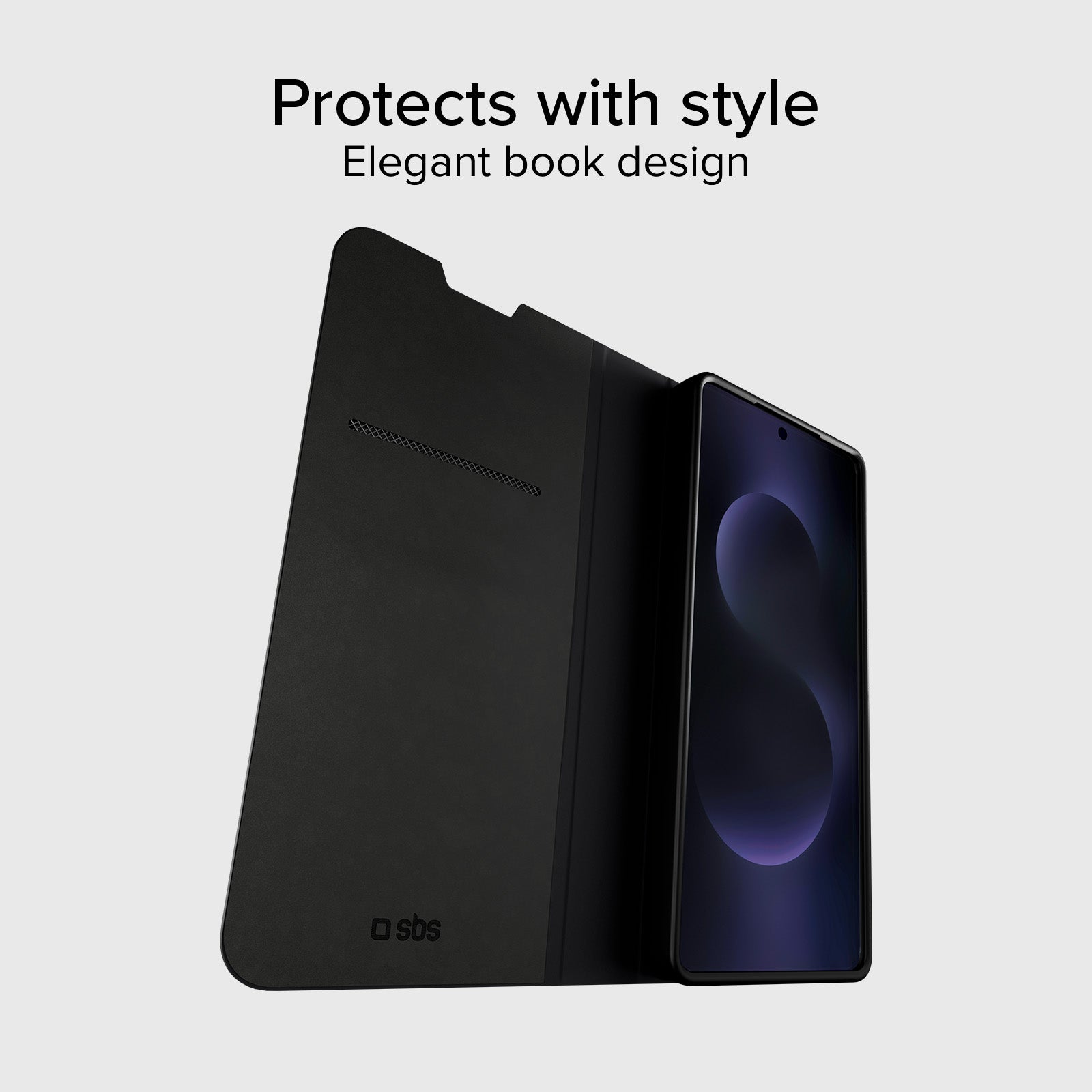 Klapphülle mit Ständer und Soft-Touch-Oberfläche für das Samsung S26 Ultra