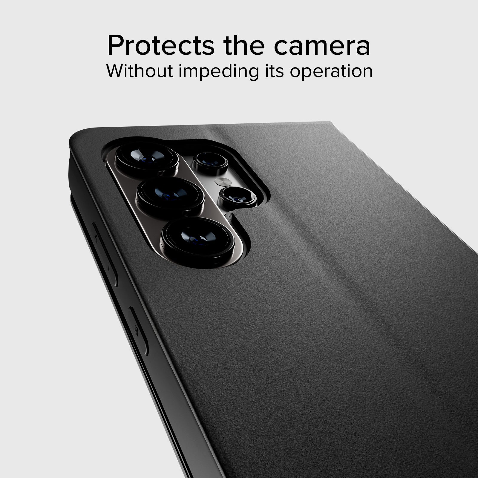 Klapphülle mit Ständer und Soft-Touch-Oberfläche für das Samsung S26 Ultra