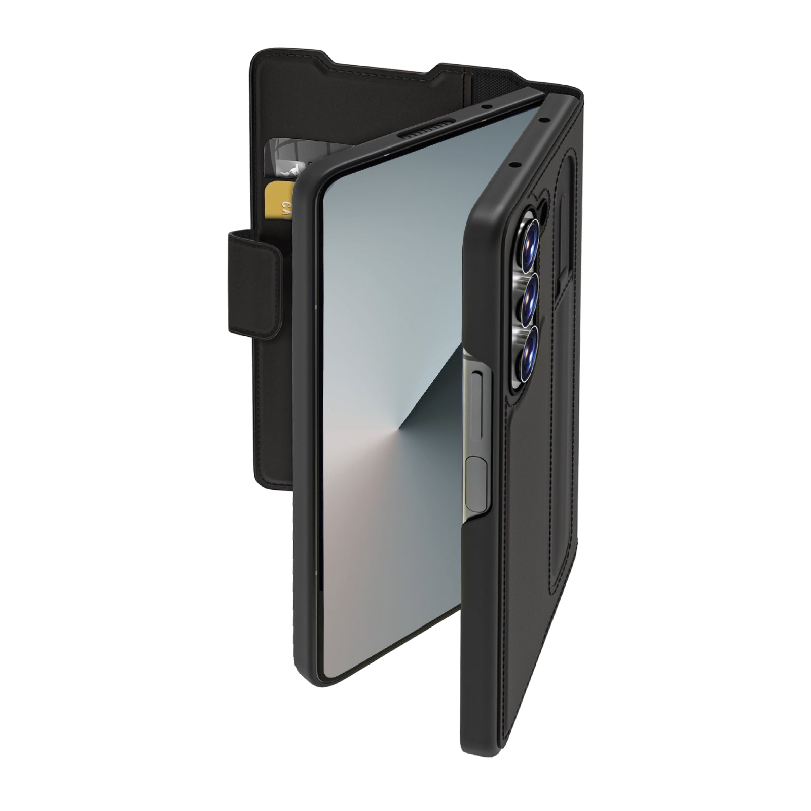 Foldcase mit Magnetverschluss und Kartenhalter für Samsung Z Fold 7