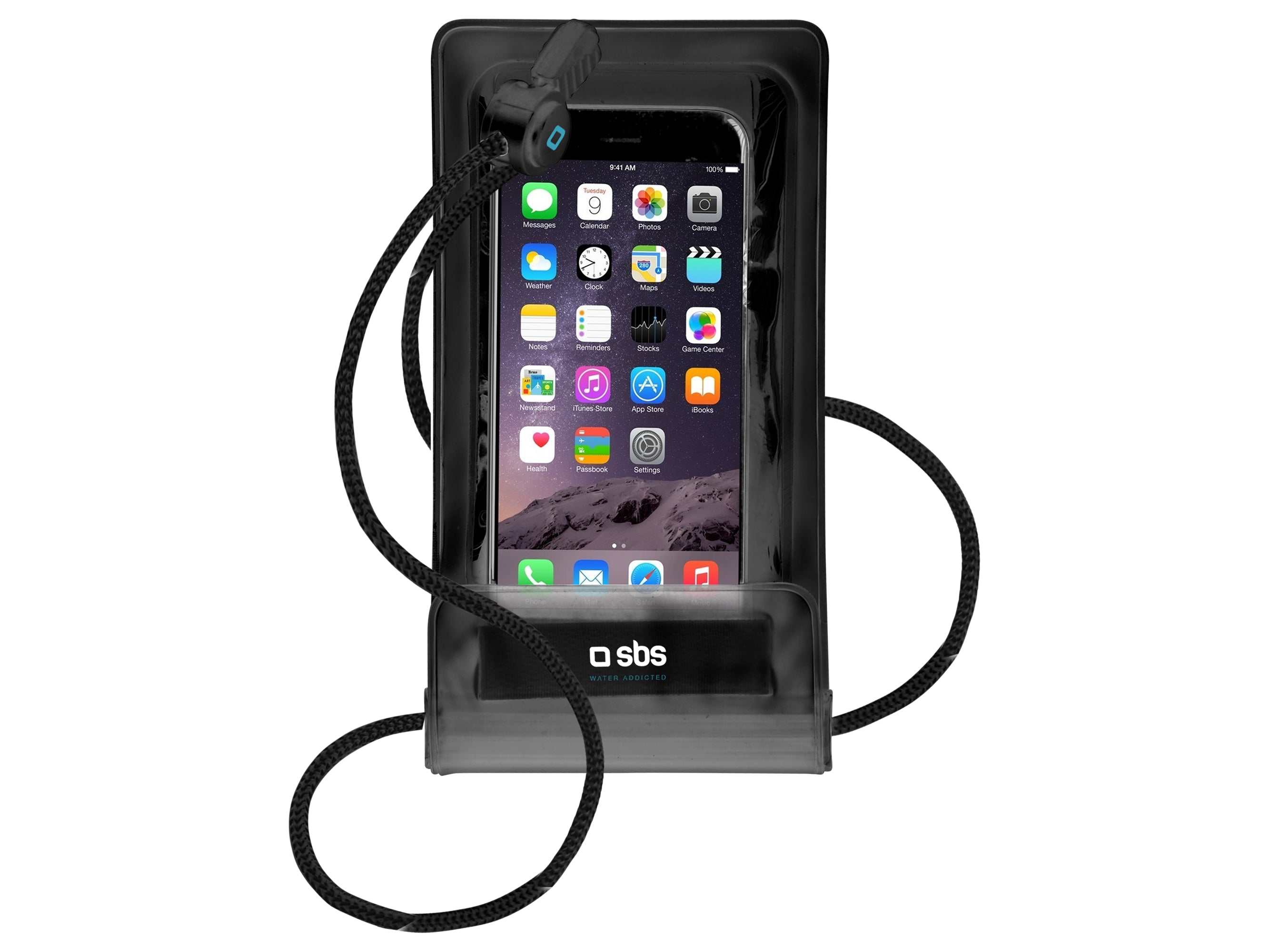 Water resistant case for smartphones up to 6.7''
