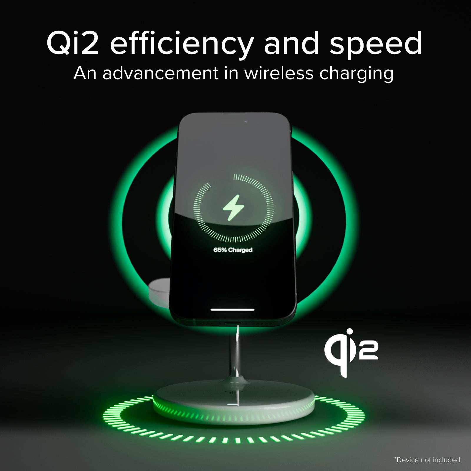 Stazione ricarica wireless Qi2 per cellulari, Apple Watch, auricolari wireless
