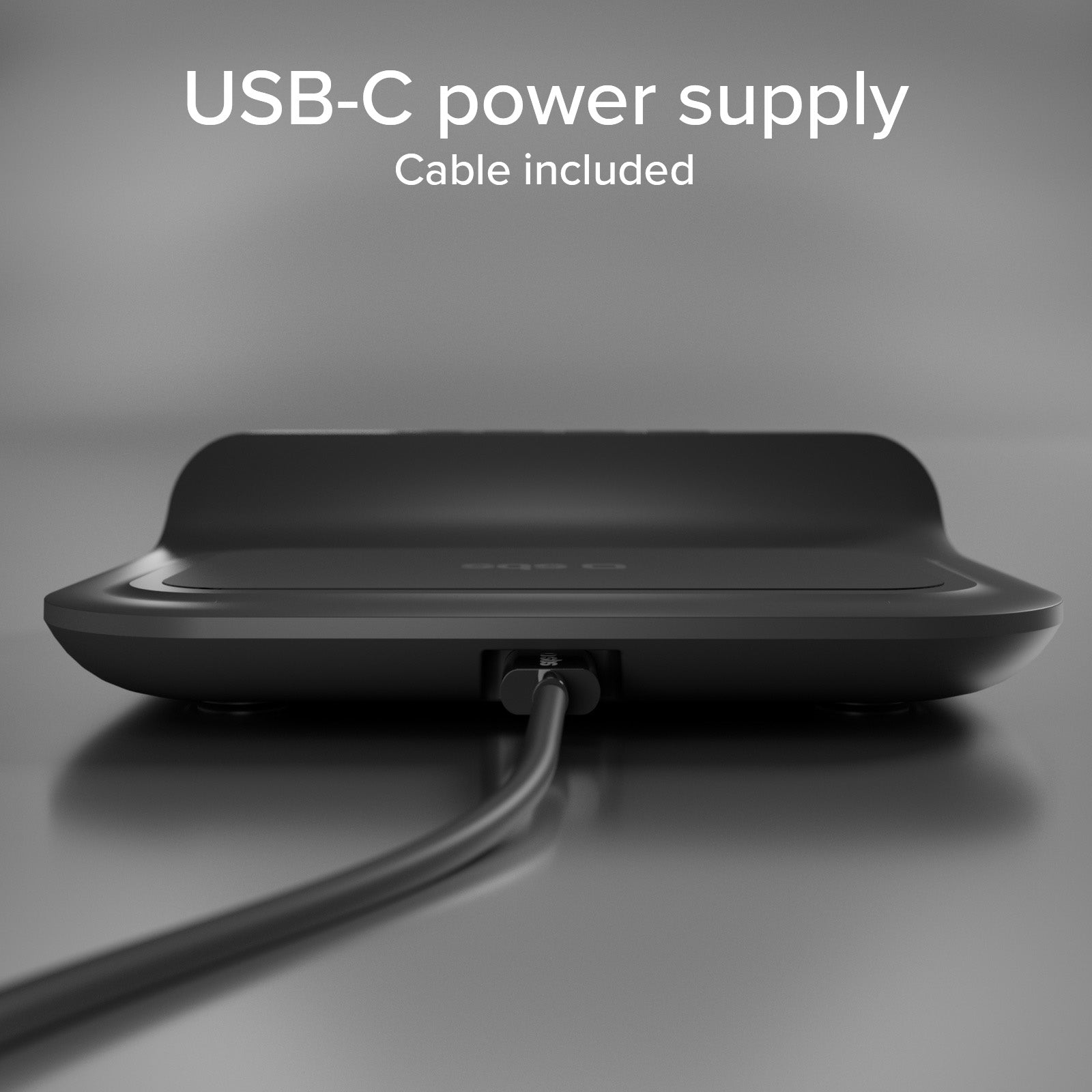 2-in-1-Wecker mit kabelloser Aufladung