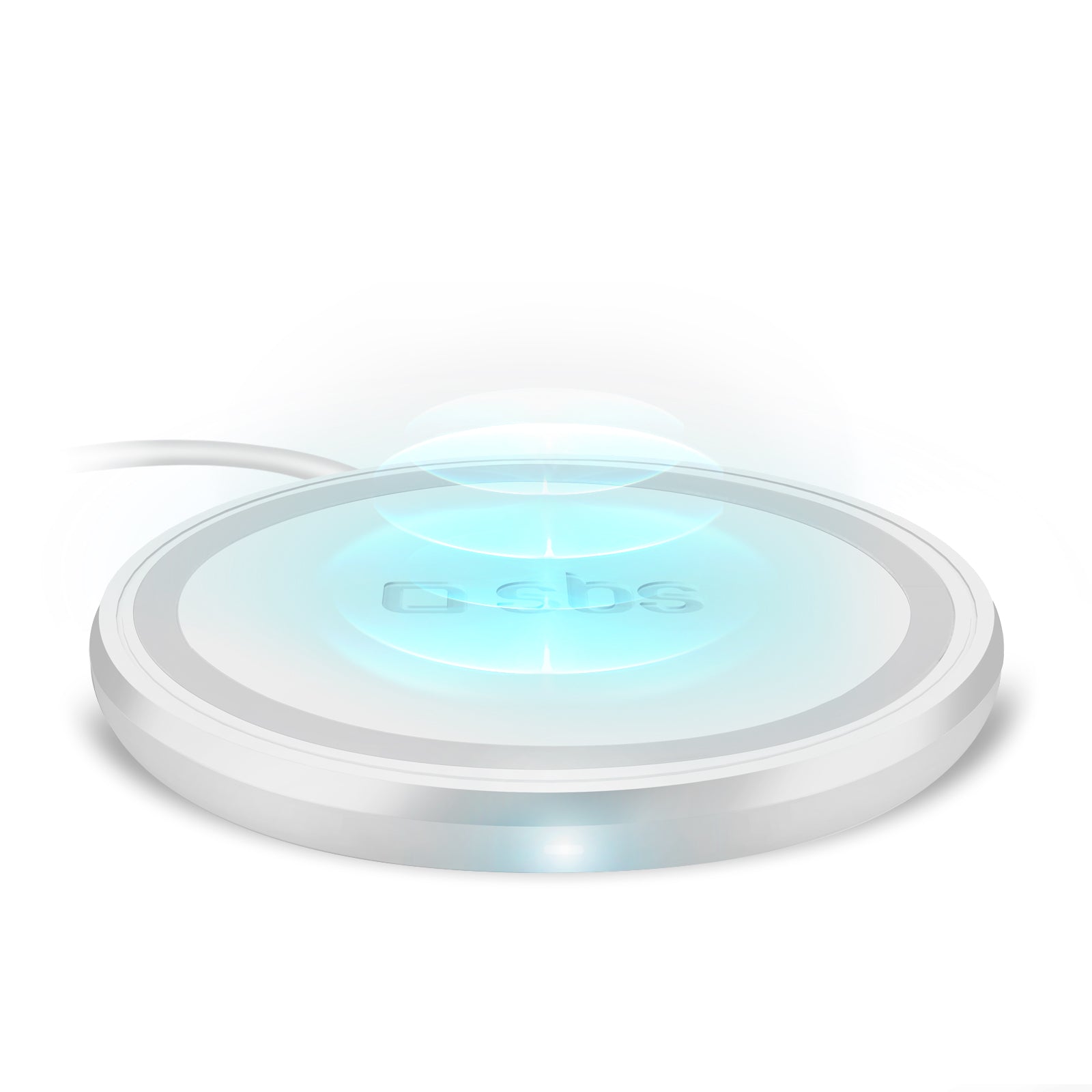 Caricatore Qi Wireless con base di ricarica ultra rapida 15 Watt