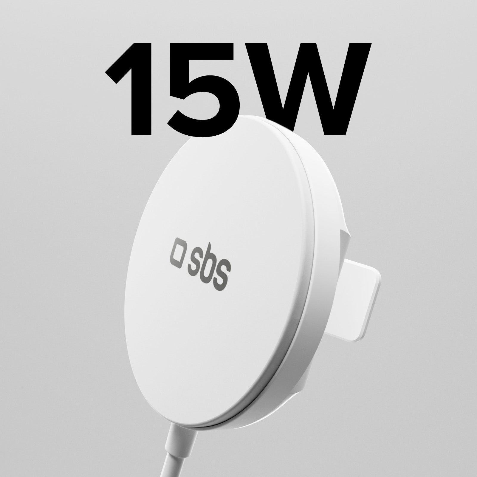 Basetta di ricarica wireless Qi2 compatibile MagSafe 15W con funzione stand