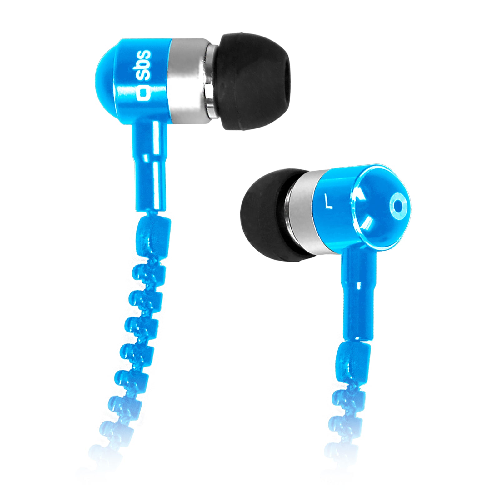 Ecouteurs filaires stéréo Zip, jack 3,5 mm avec microphone et bouton de réponse
