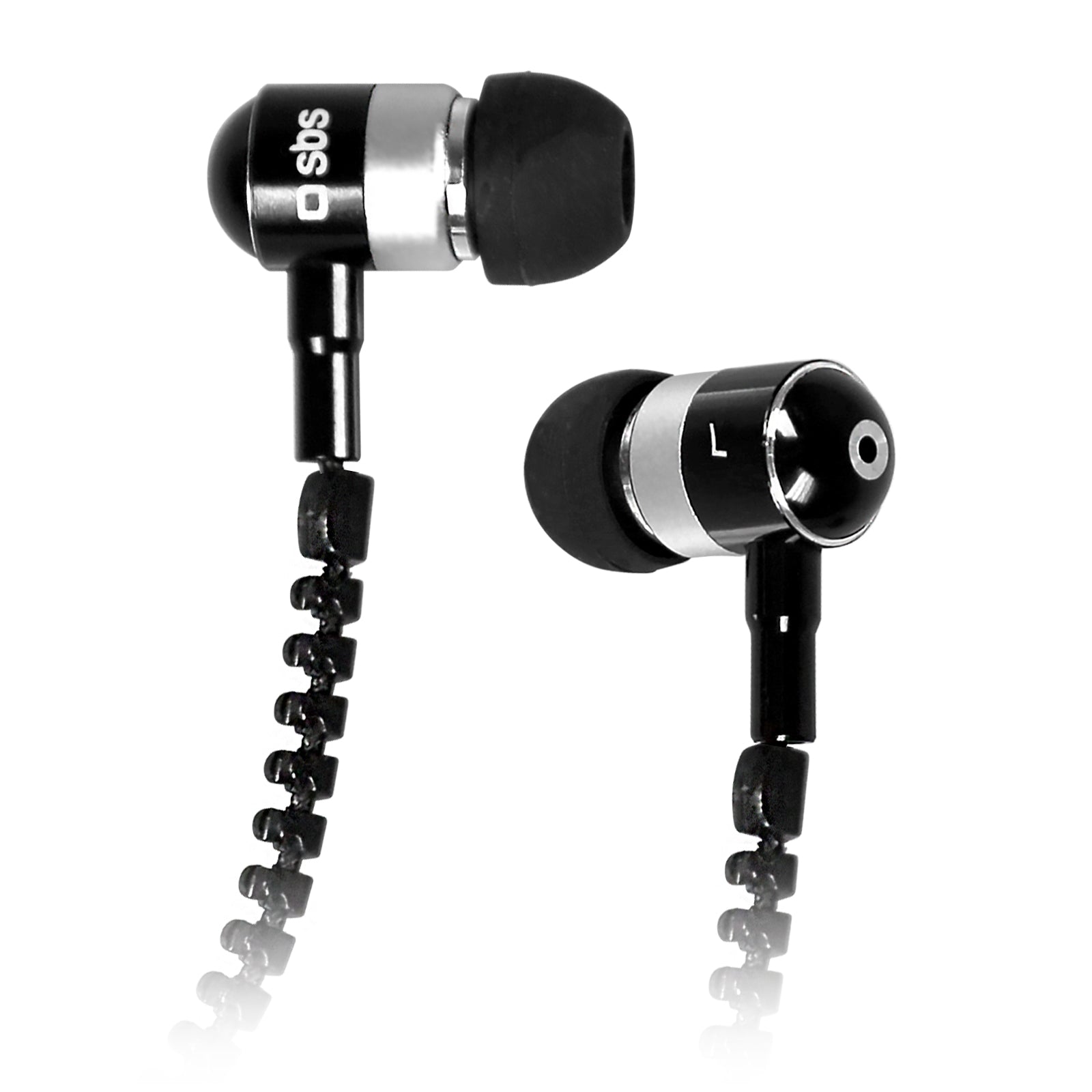 Ecouteurs filaires stéréo Zip, jack 3,5 mm avec microphone et bouton de réponse