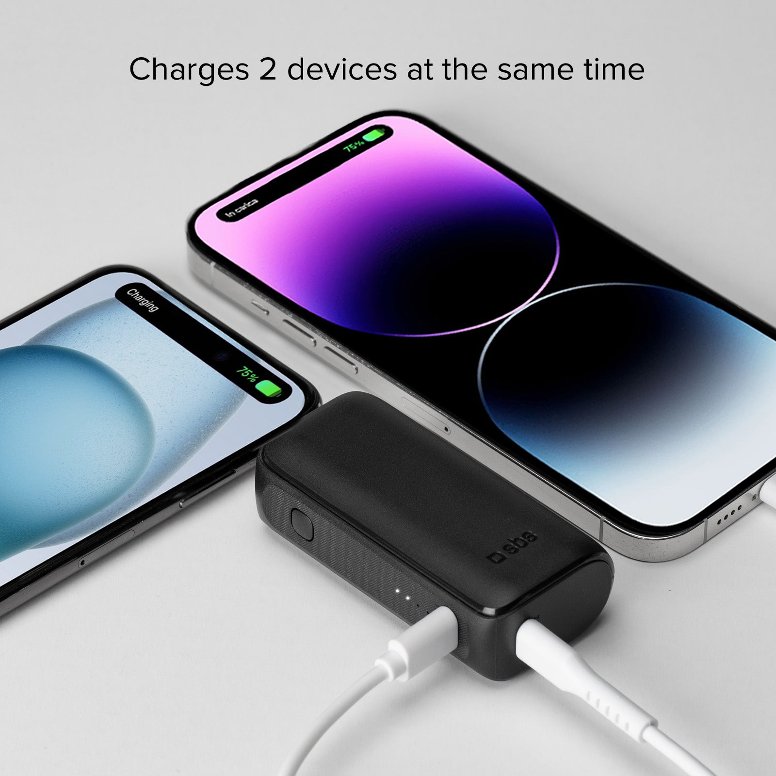 Power bank ultra compatto da 5000 mAh