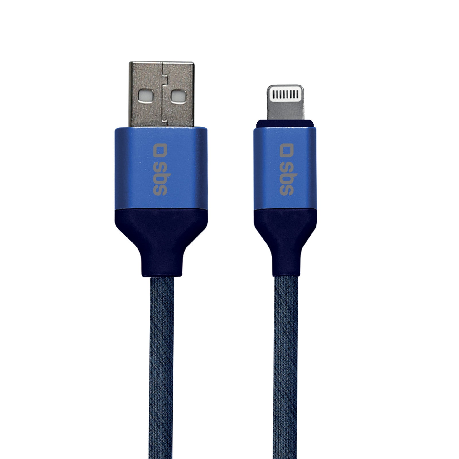 Câble de chargement USB - Lightning finition Jeans