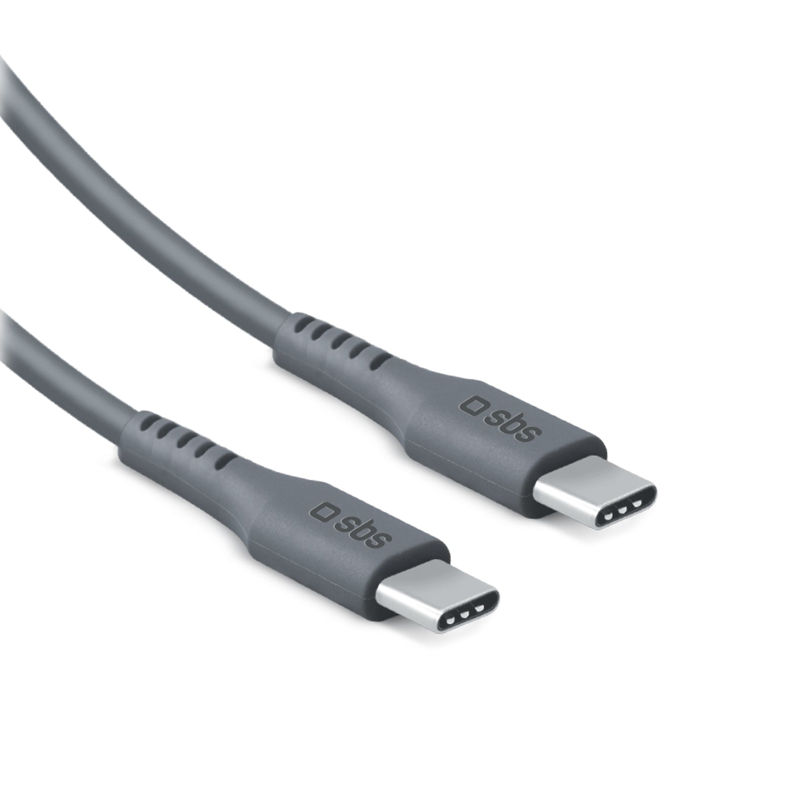Cable USB-C 2.0 60W, 2 metros, para carga y datos