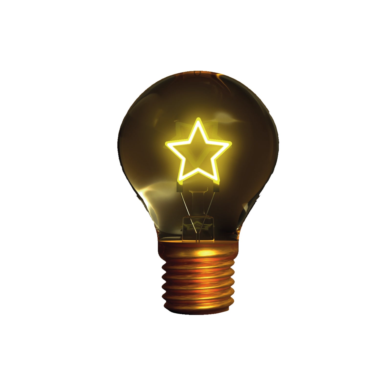 Wiederaufladbare dekorative Tischlampe „Star"