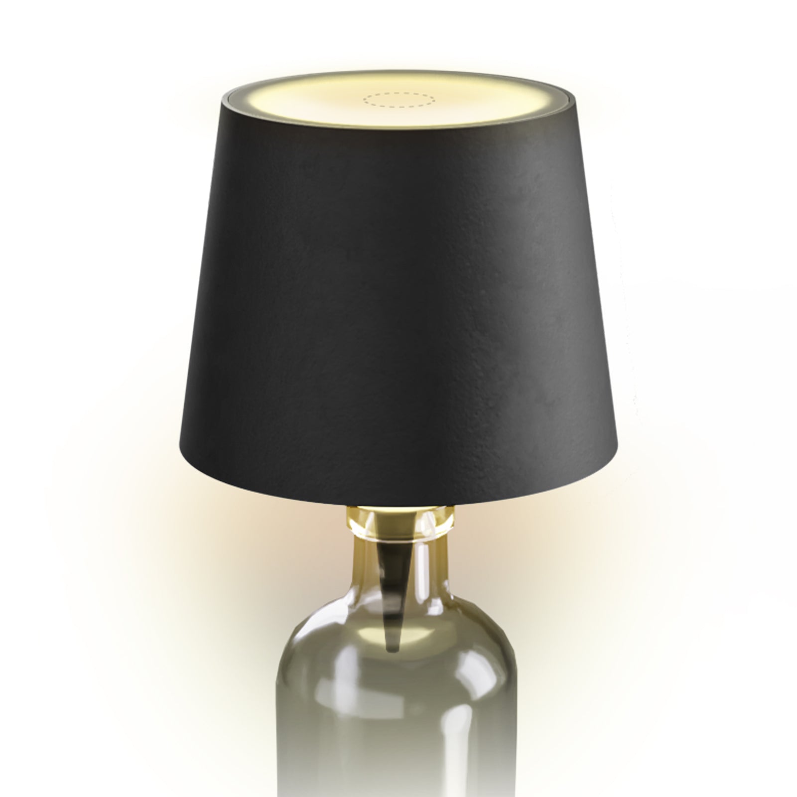 Rechargeable table lamp with 3 light modes