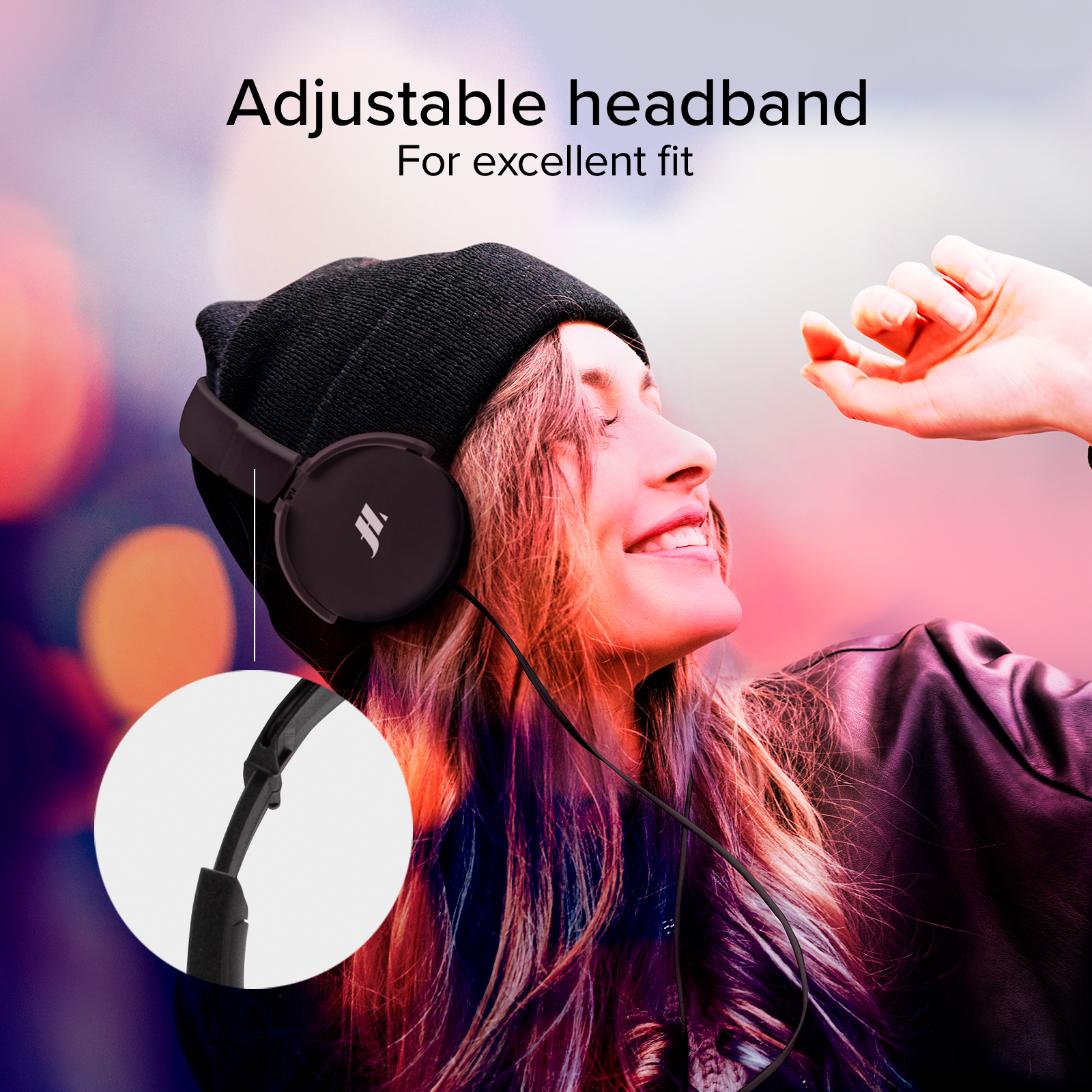 Cuffie a filo con USB-C e padiglioni morbidi rotanti