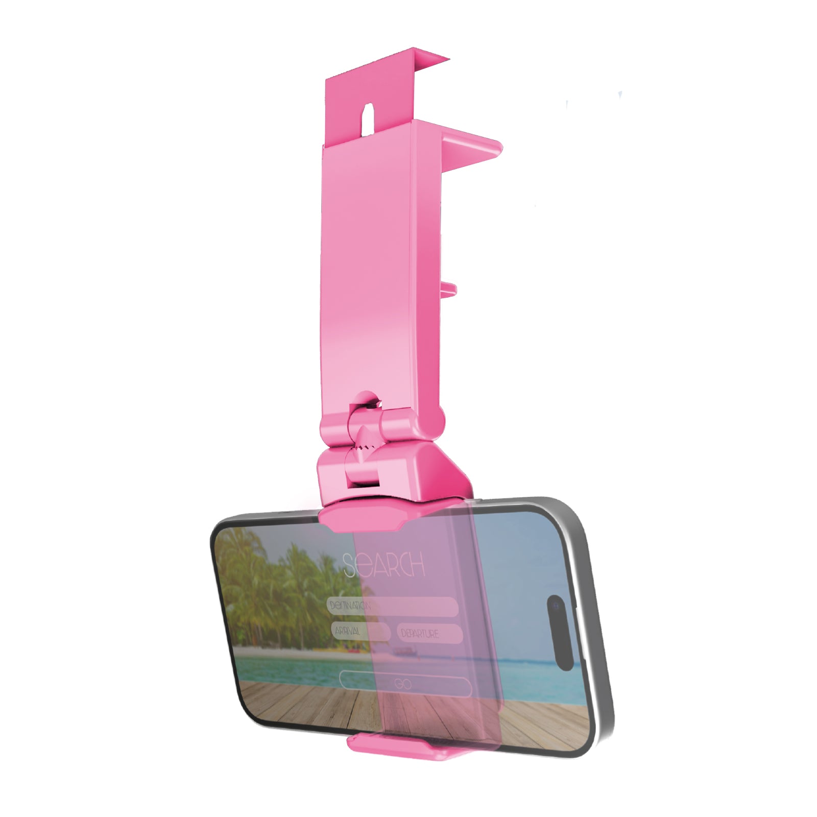 Soporte para móvil de viaje ajustable y compacto
