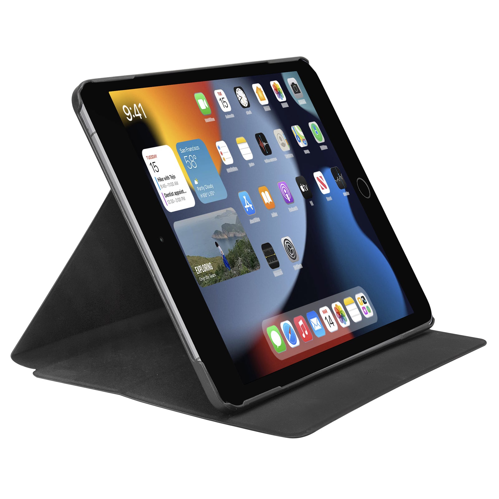 Funda Book Pro con soporte de atril para iPad 10.2" 2021/2020/2019