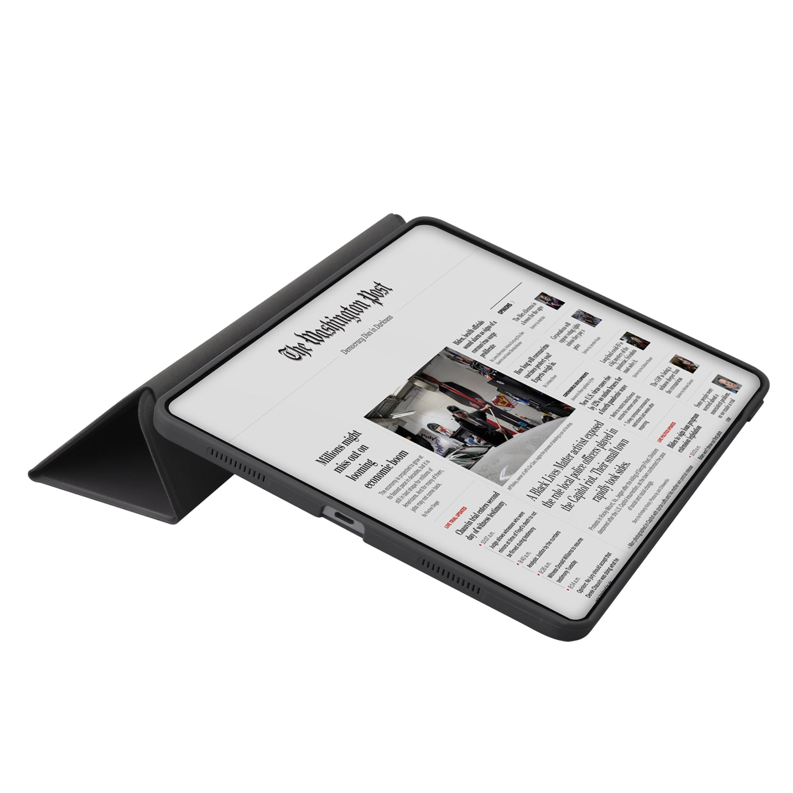 Book Pro-Schutzhülle mit Ständer für iPad Pro 12" 2021/12.9" 2022