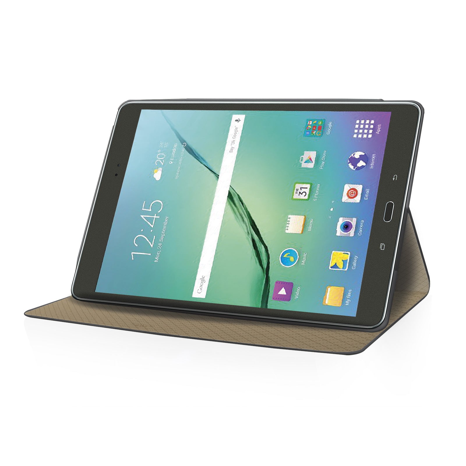 Étui livre avec fonction stand pour Samsung Galaxy Tab S3 9,7 po