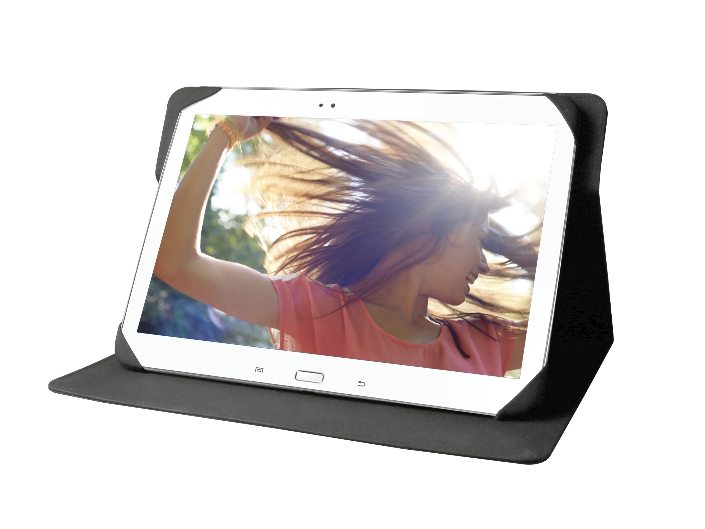 Klapphülle in universellem Hochformat Rotation für Tablet bis zu 11''