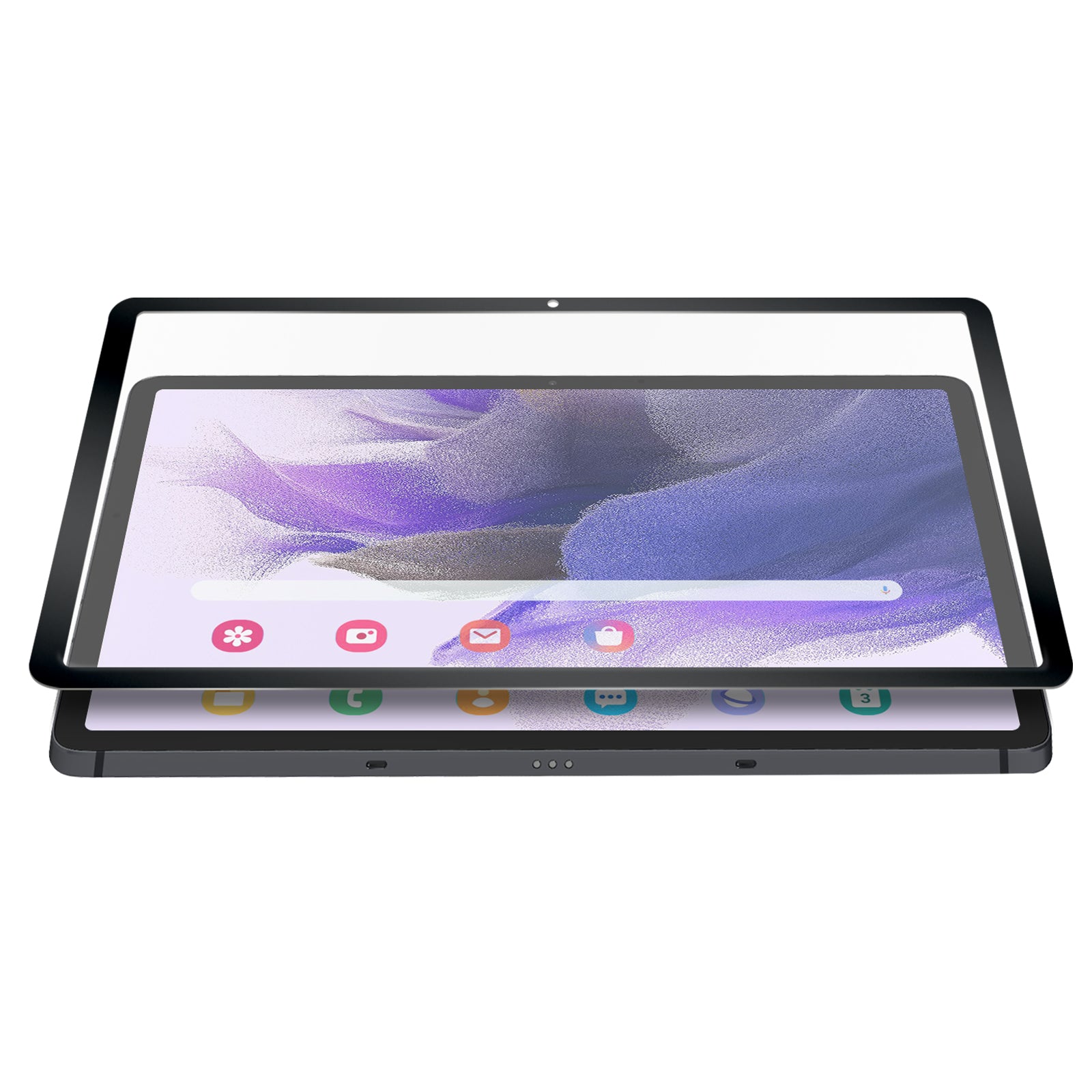 Protecteur d'écran complet en verre flexible pour Samsung TAB S7 FE