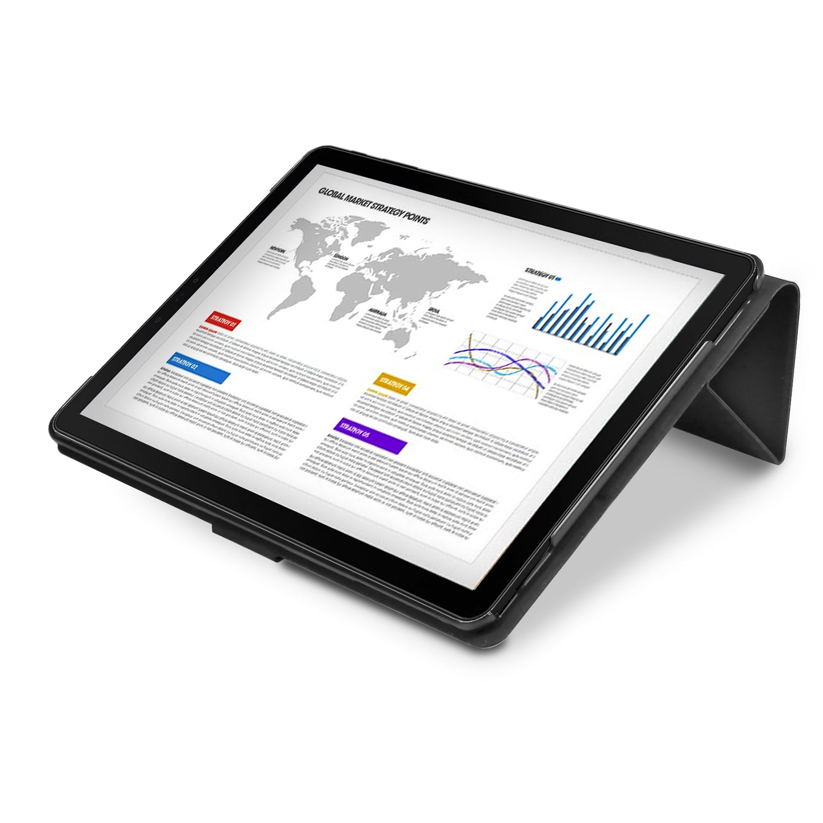 Étui Trio pour Samsung Galaxy TAB S4