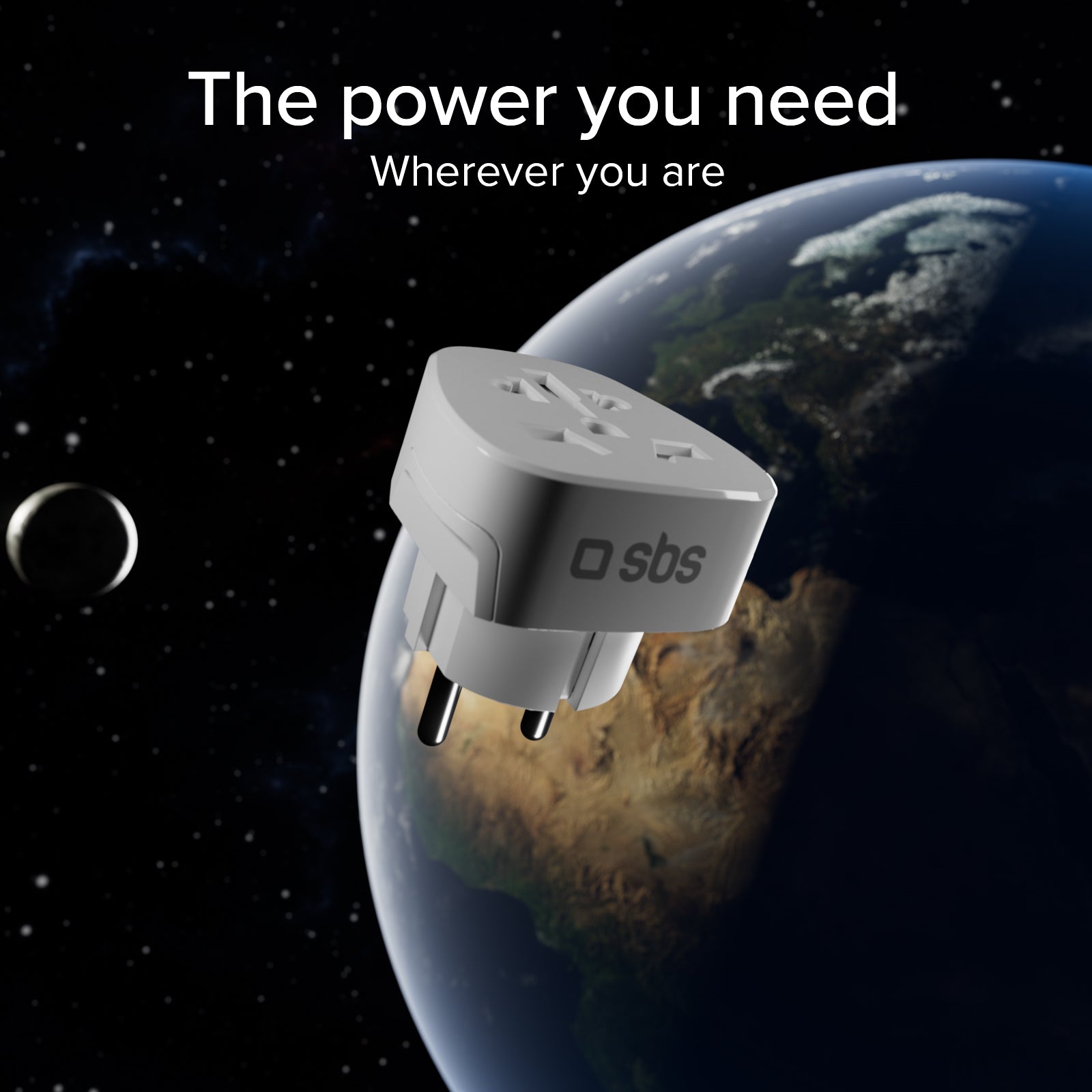 Universal Schuko Travel Adapter