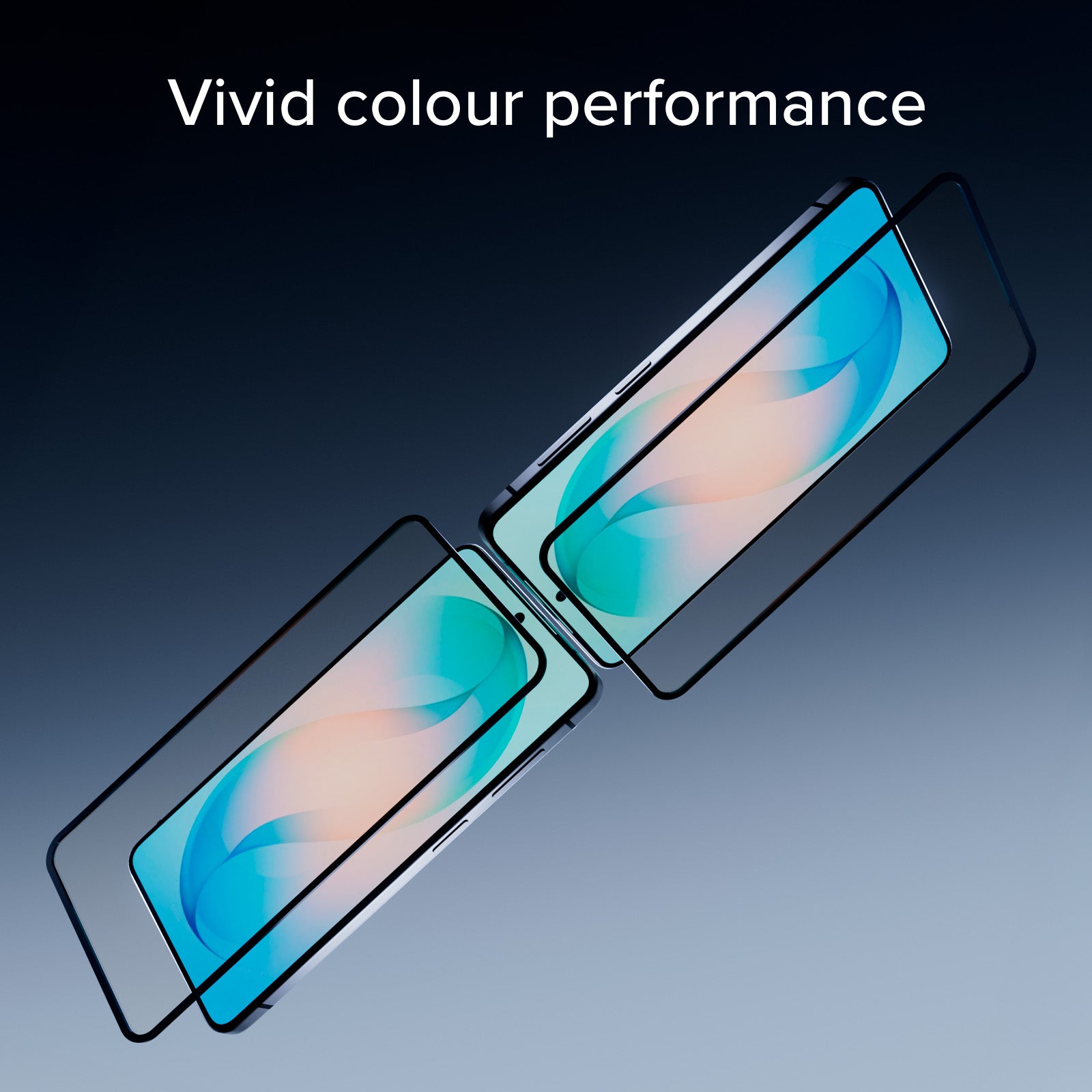 Full Cover Schutzglas Anti-Blaulicht mit Eyesafe® CPF60 Technologie für Samsung S26