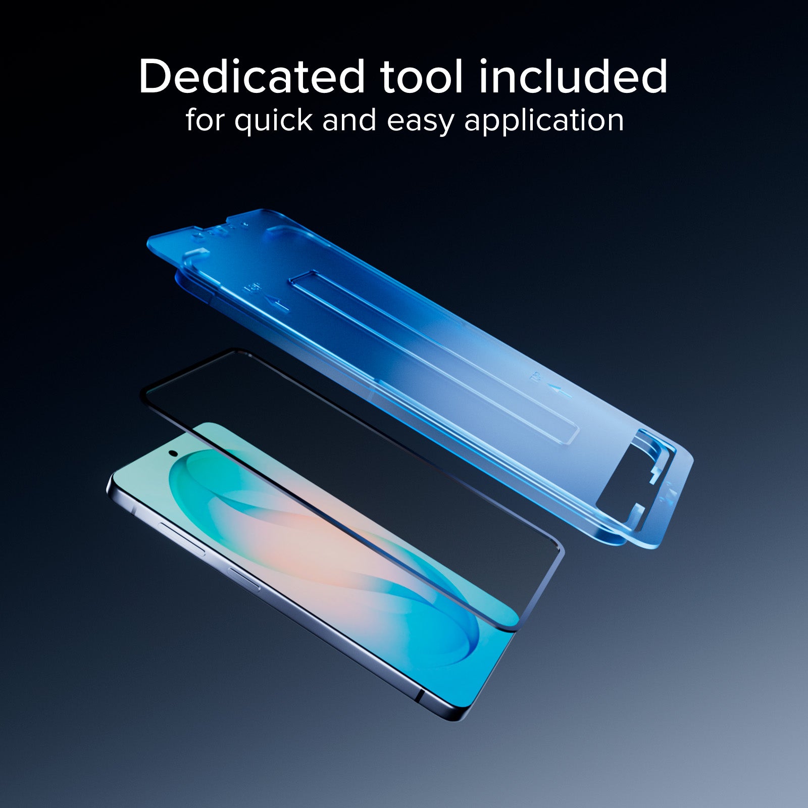 Full Cover Schutzglas Anti-Blaulicht mit Eyesafe® CPF60 Technologie für Samsung S26