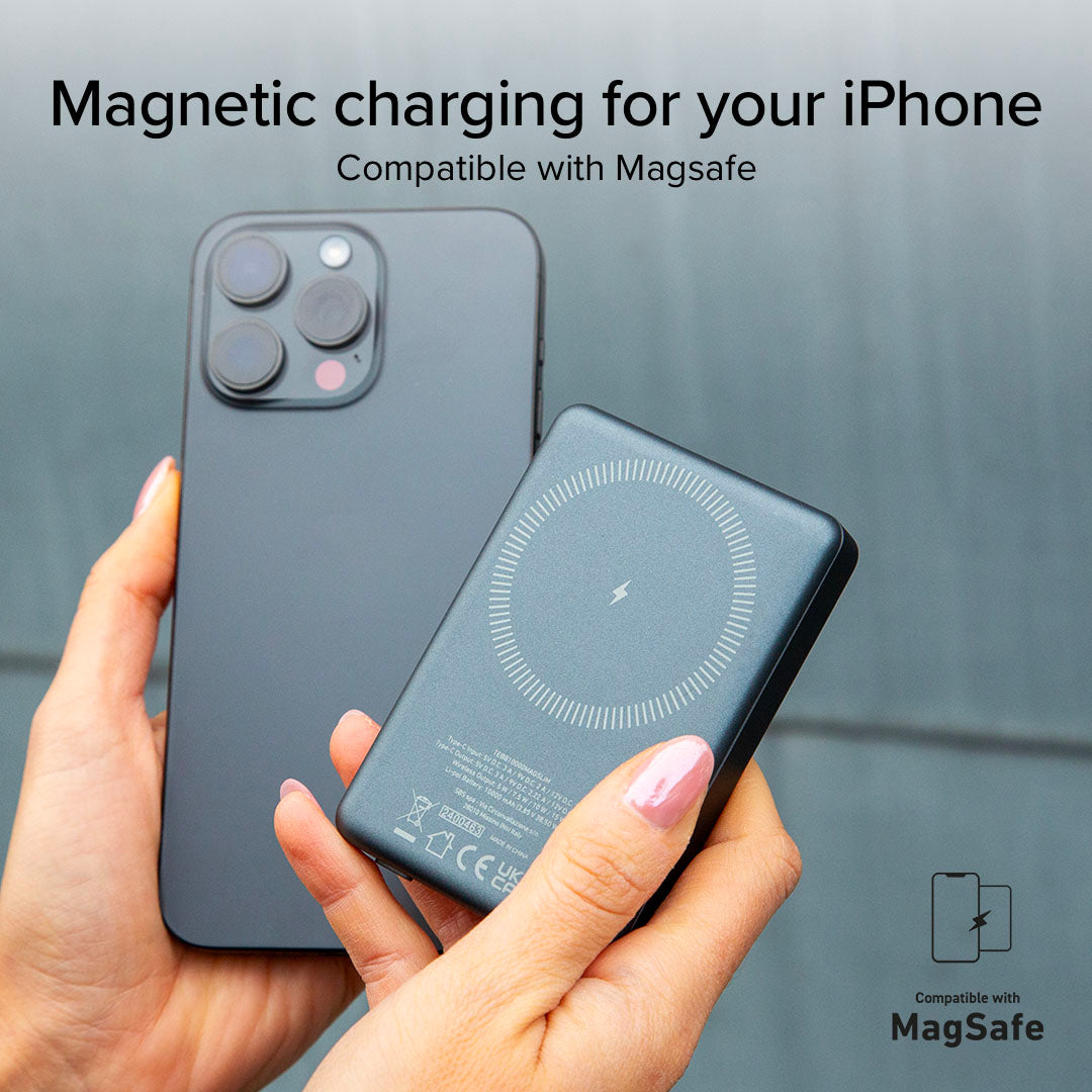 Batterie externe 10 000 mAh compatible MagSafe