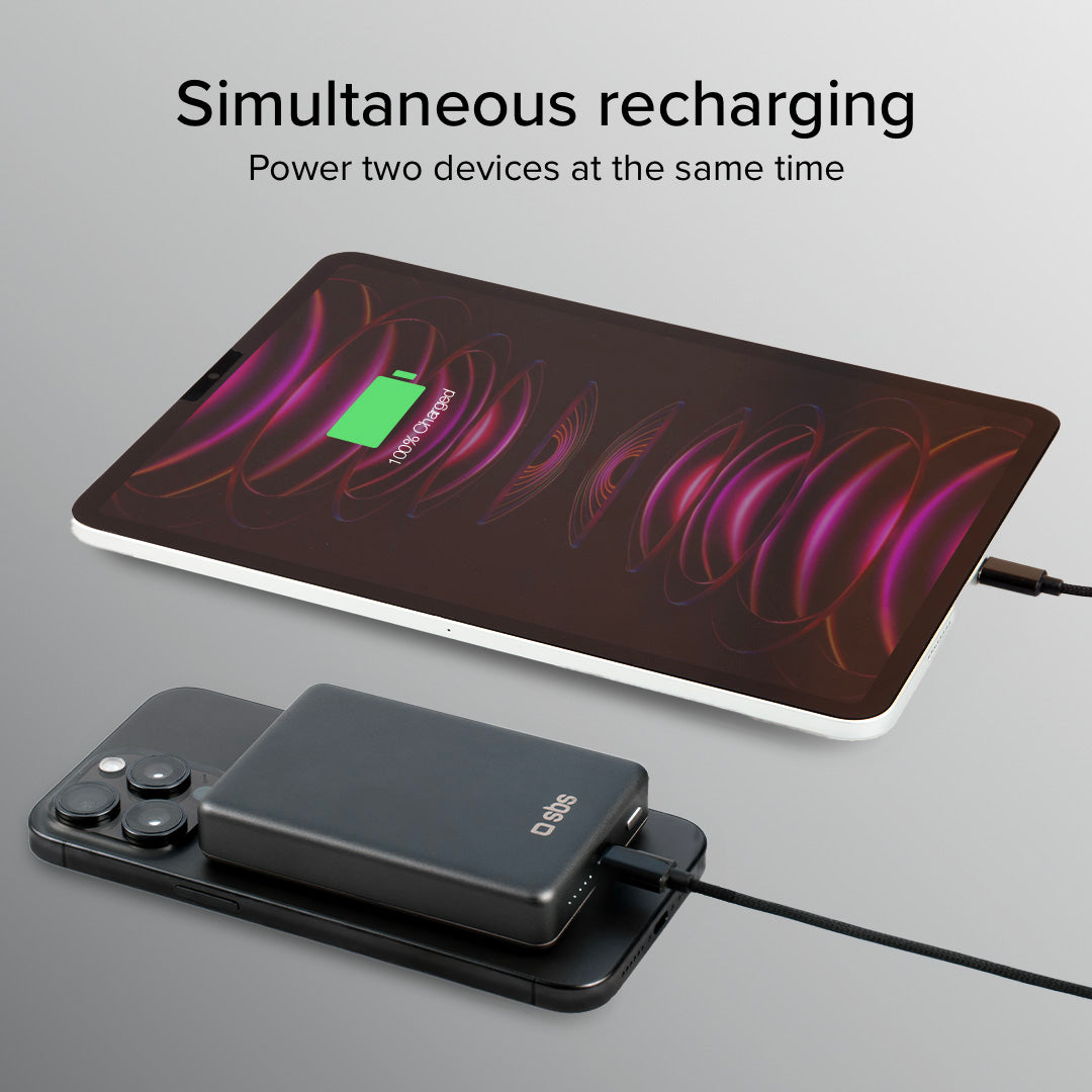 Batterie externe 10 000 mAh compatible MagSafe