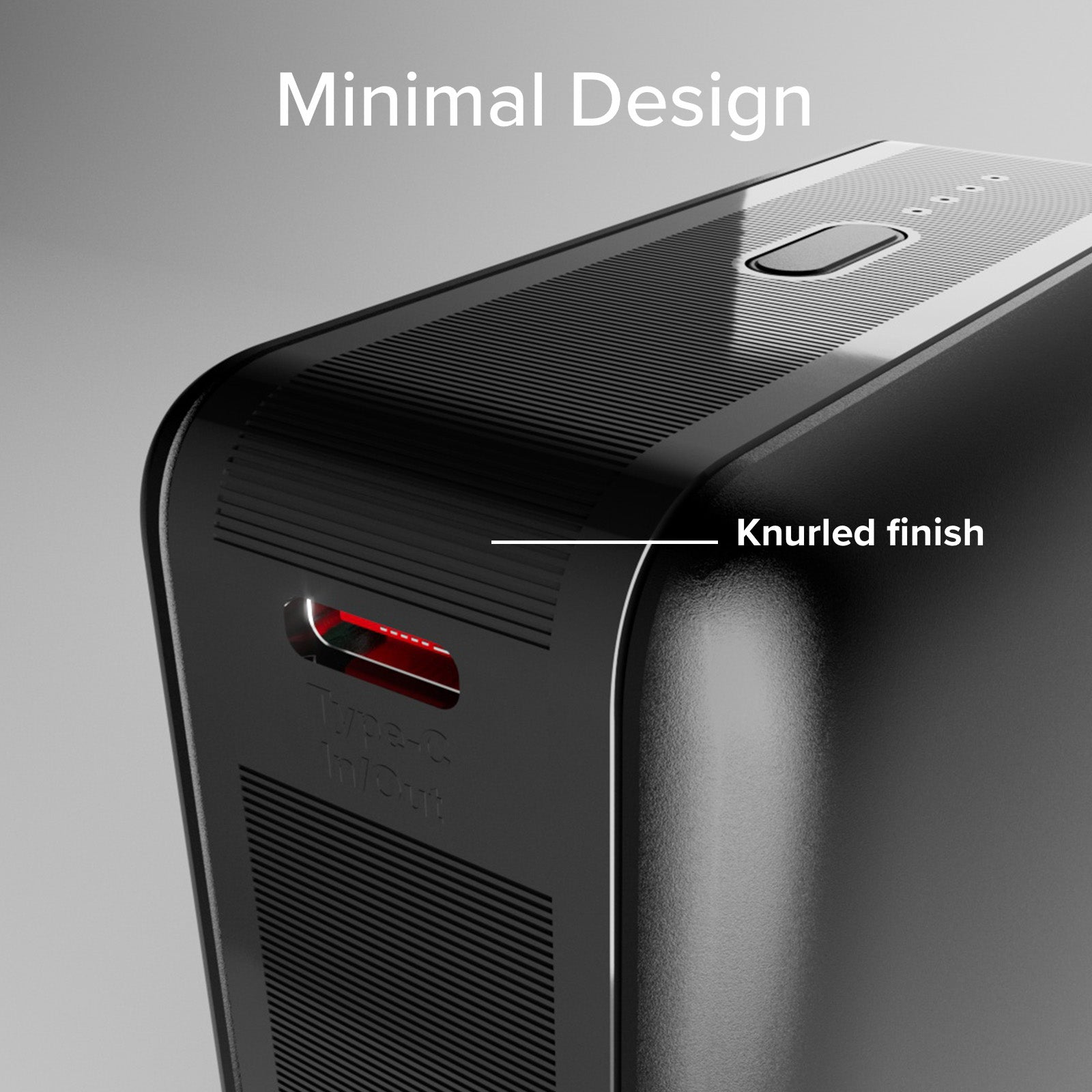 Banque d'alimentation 20 000mAh pour ordinateurs, smartphones, tablettes avec USB-C et USB-A