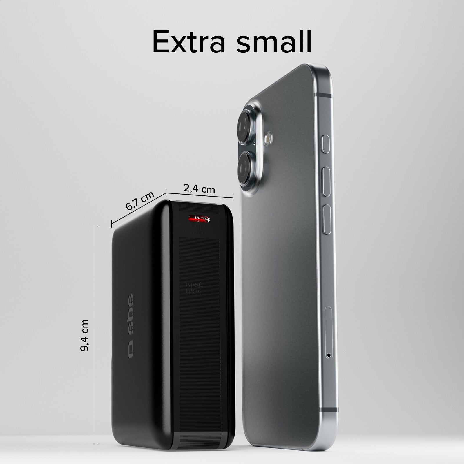 Banque d'alimentation 20 000mAh pour ordinateurs, smartphones, tablettes avec USB-C et USB-A