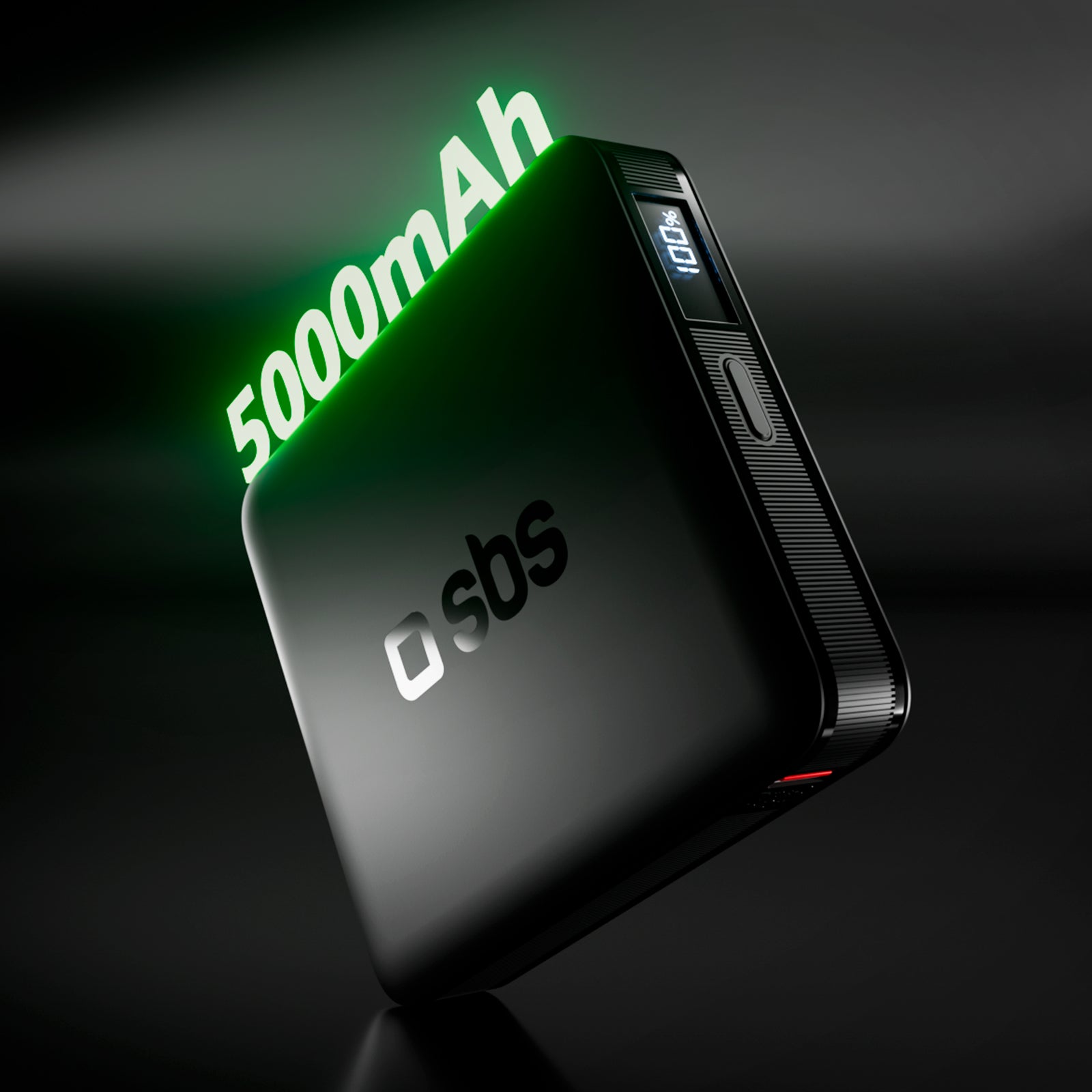 SBS 5000 mAh Powerbank – ultrakompakt, hohe Dichte