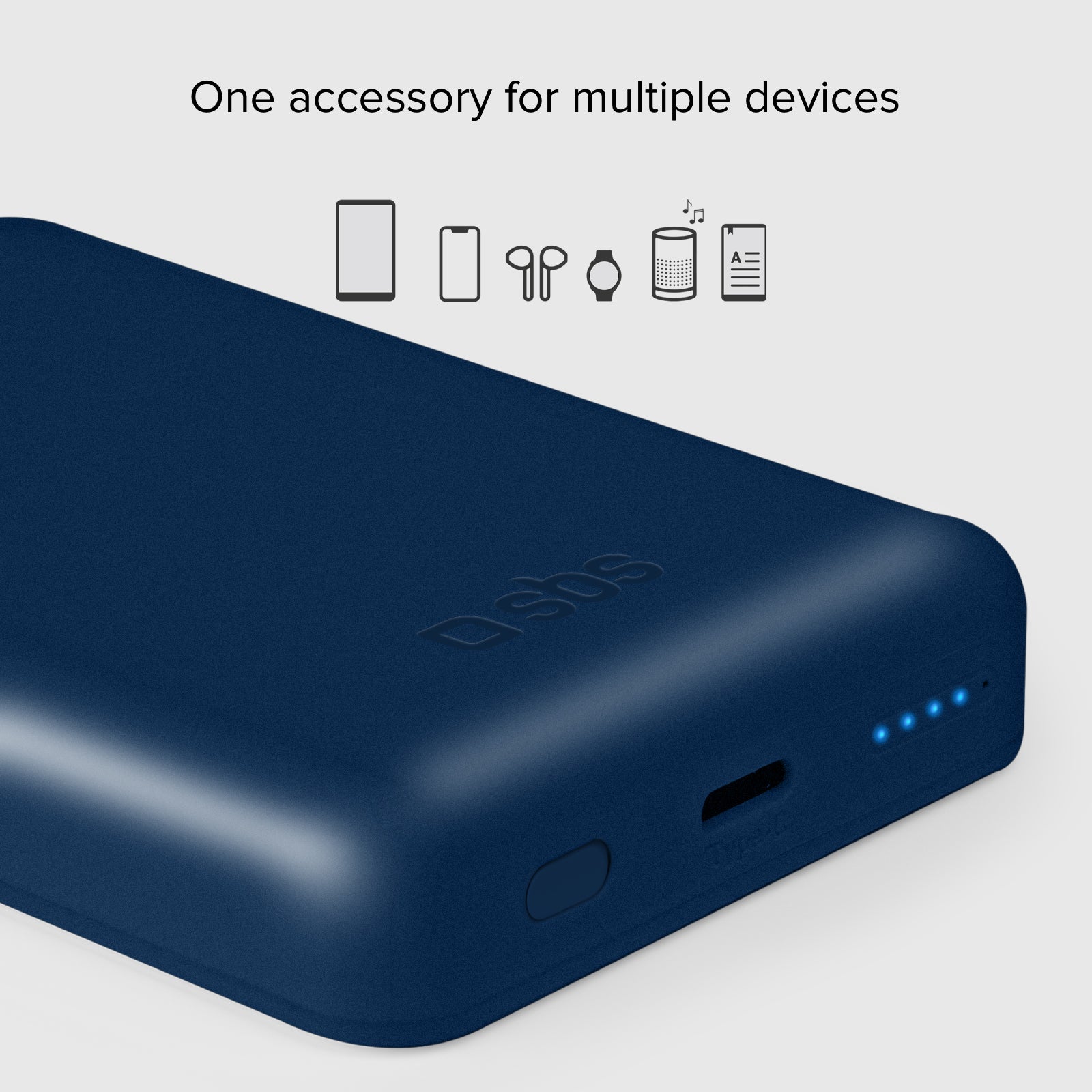 Batterie externe magnétique sans fil 5000 mAh