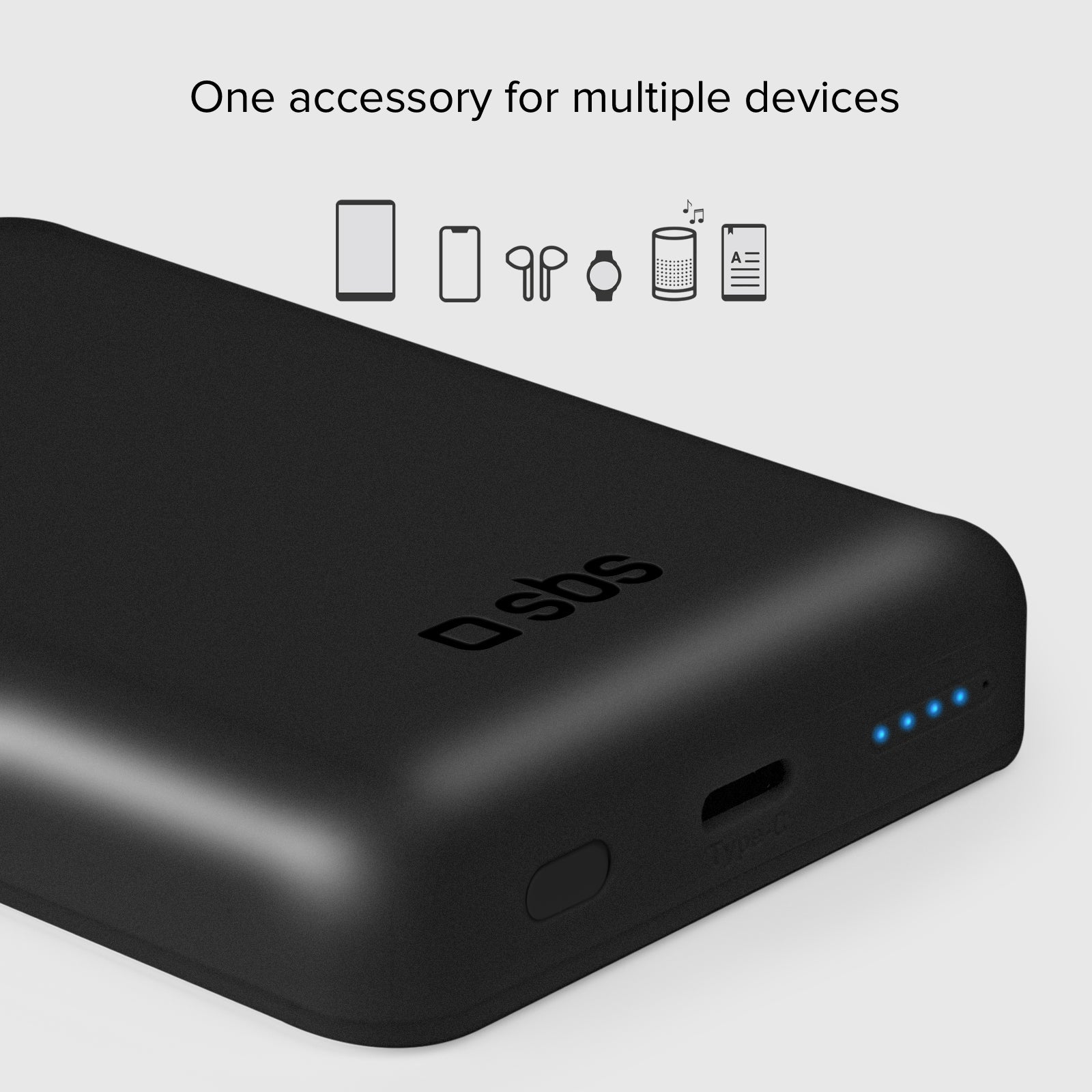 Batterie externe magnétique sans fil 5000 mAh