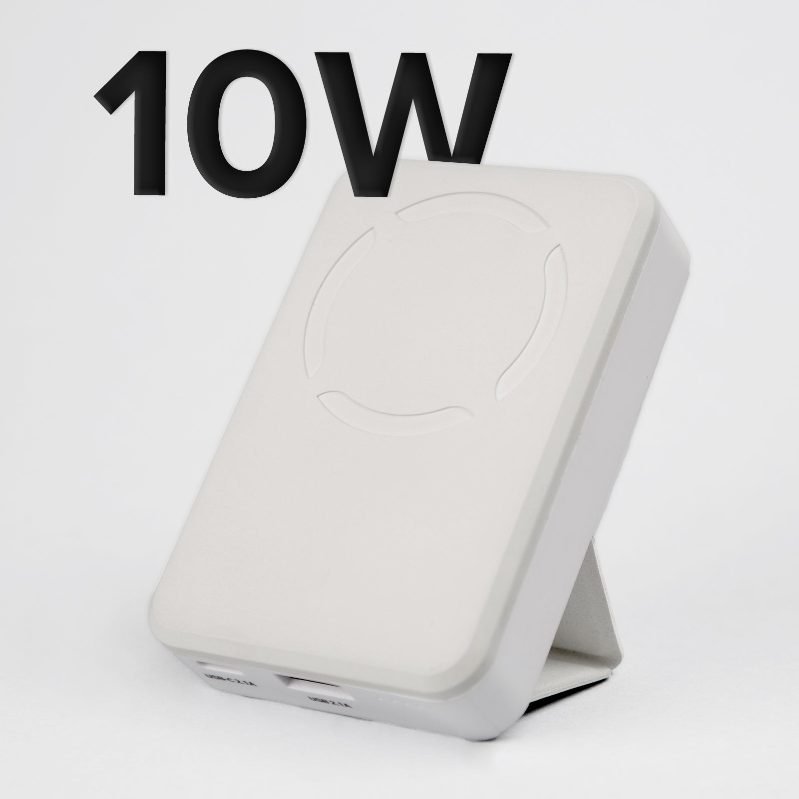 Magnetische kabellose 5000-mAh-Powerbank mit Standfunktion