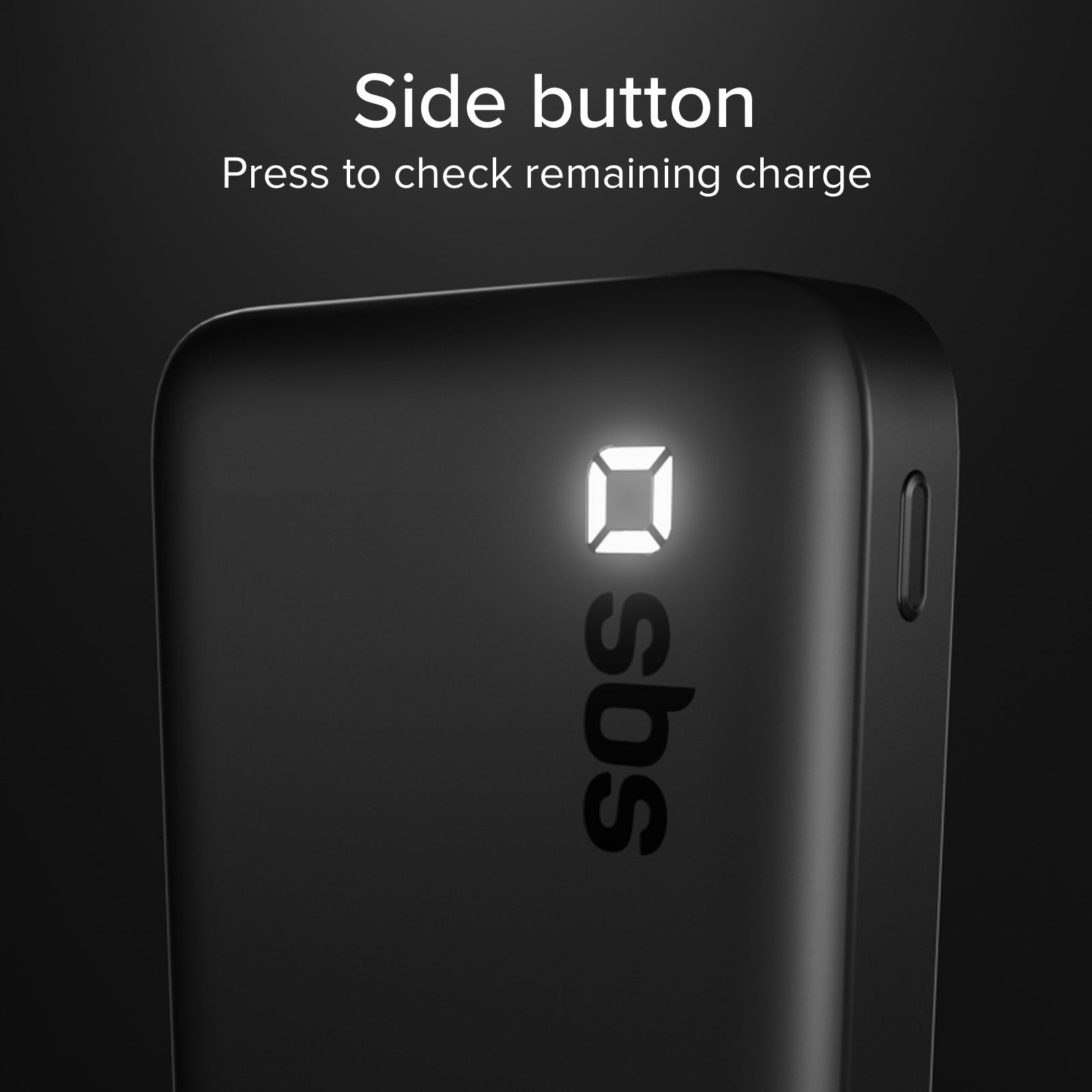 10,000 mAh High-Density Power Bank with PD, USB-C and USB-A