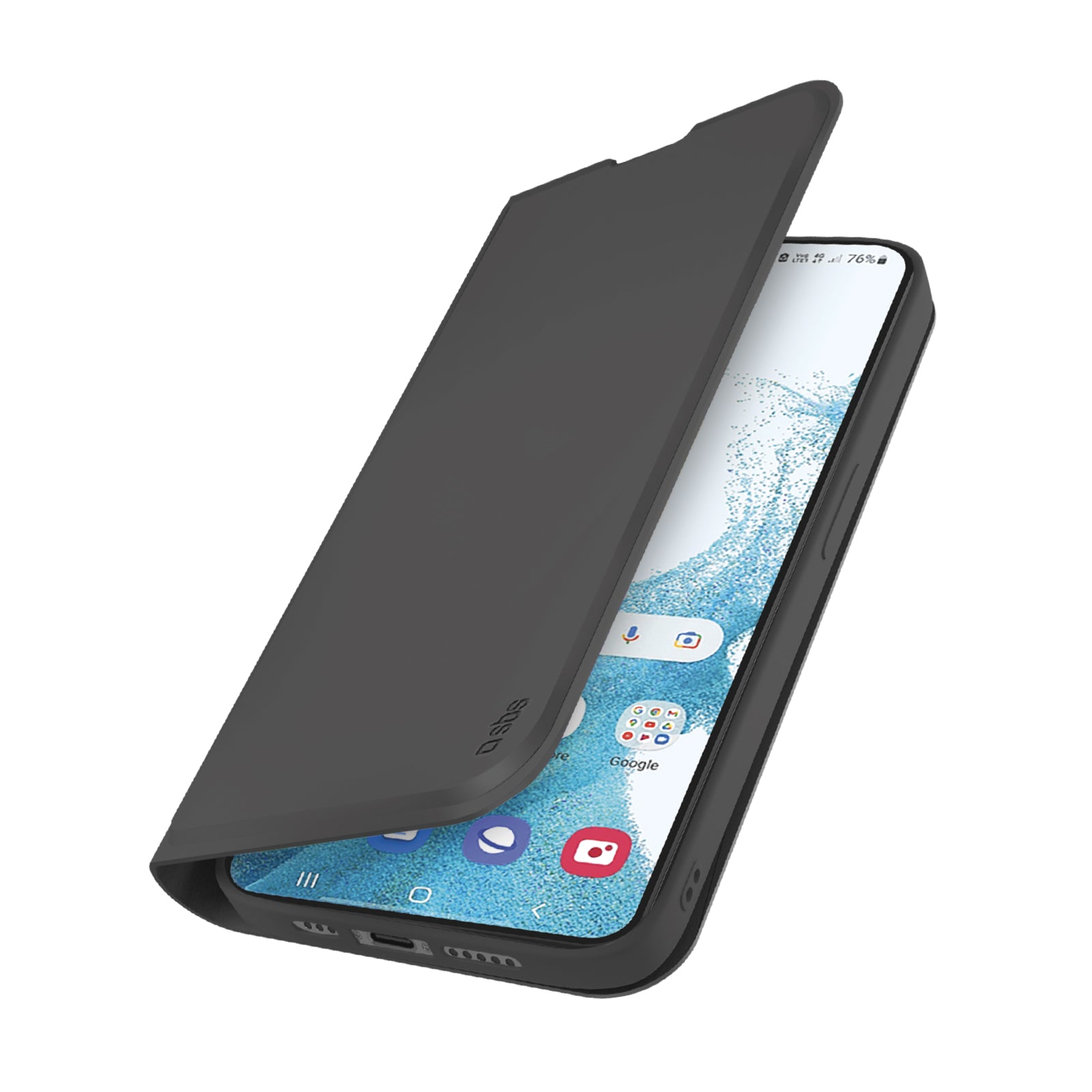 Bookcase Wallet Lite-Hülle für Samsung Galaxy S22