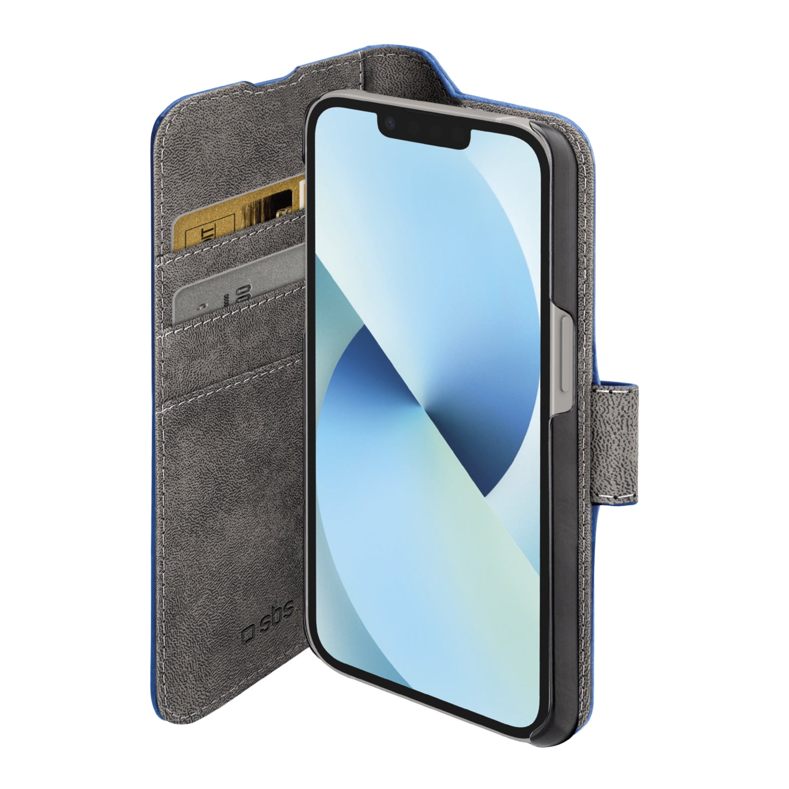 Book Case Wallet für iPhone 14/13 mit Standfunktion