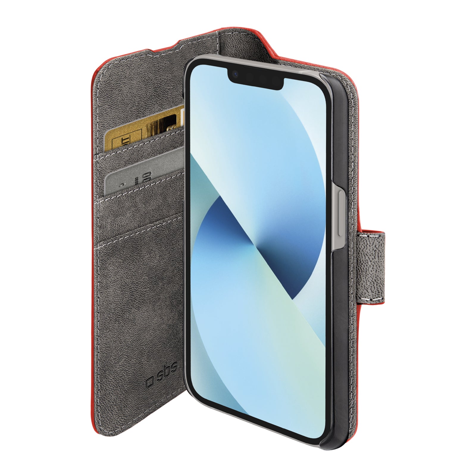 Funda Book Wallet con función soporte para iPhone 14/13