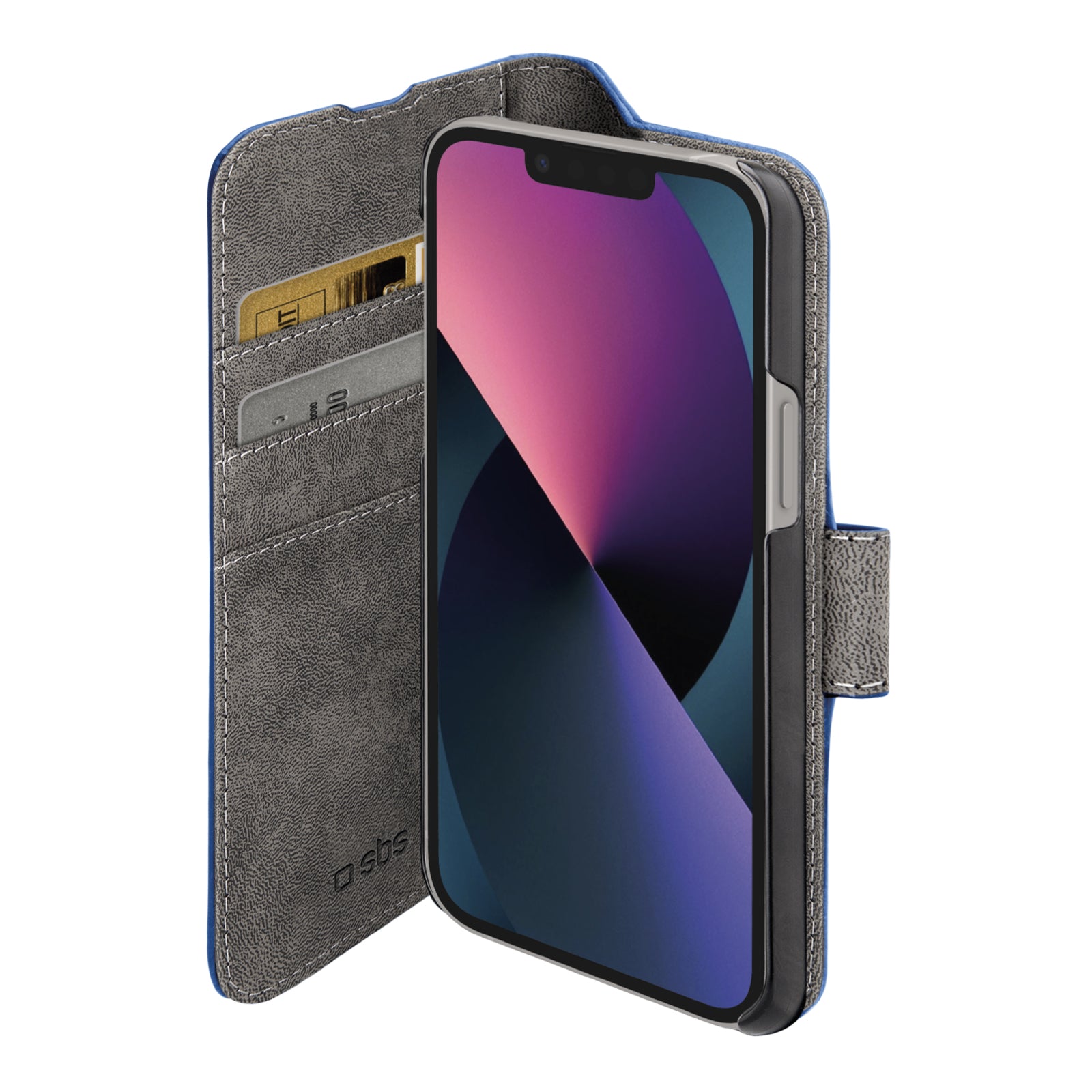 Book Case Wallet für iPhone 14 Plus mit Standfunktion