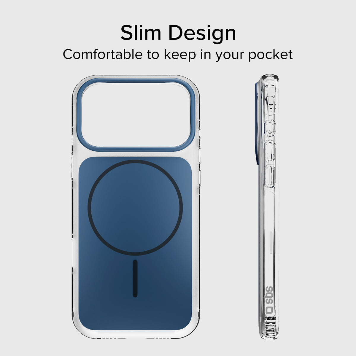 Funda magnética compatible con MagSafe con esquinas a prueba de golpes para iPhone 18 Pro/17 Pro