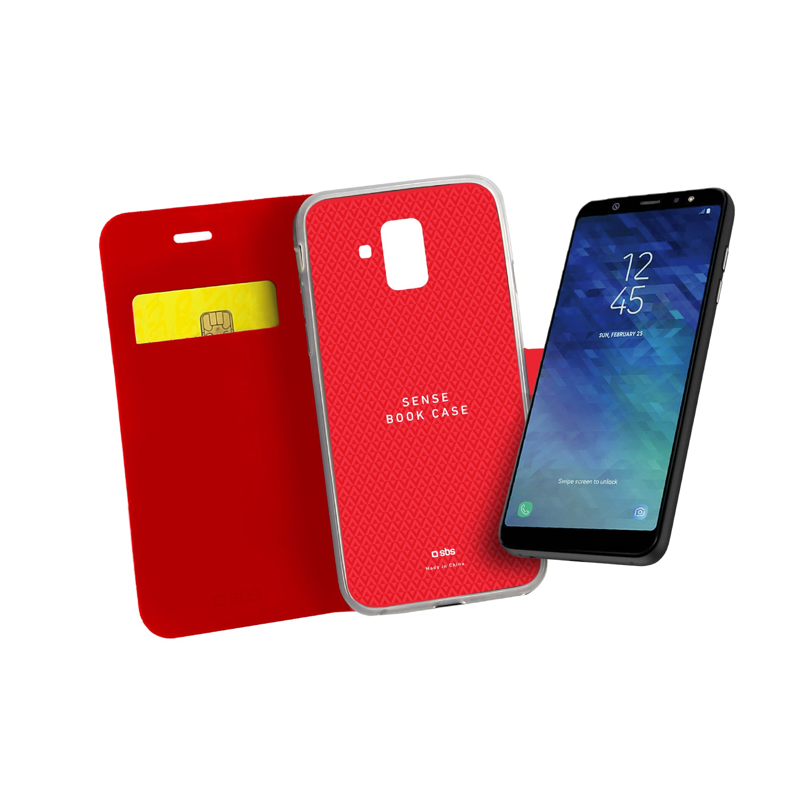 Funda Book Sense para Samsung Galaxy A6