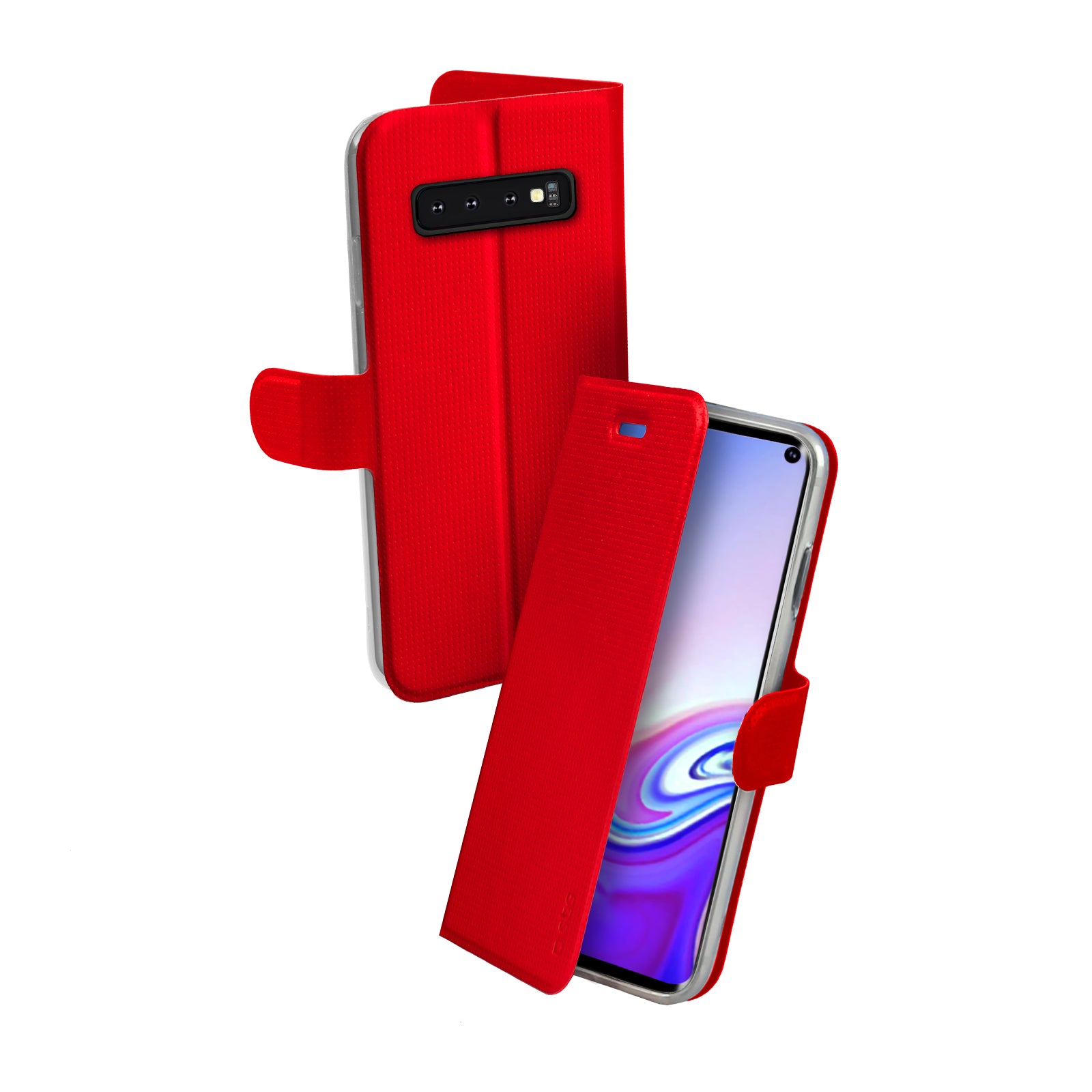 Klapphülle im Hochformat Sense für Samsung Galaxy S10e