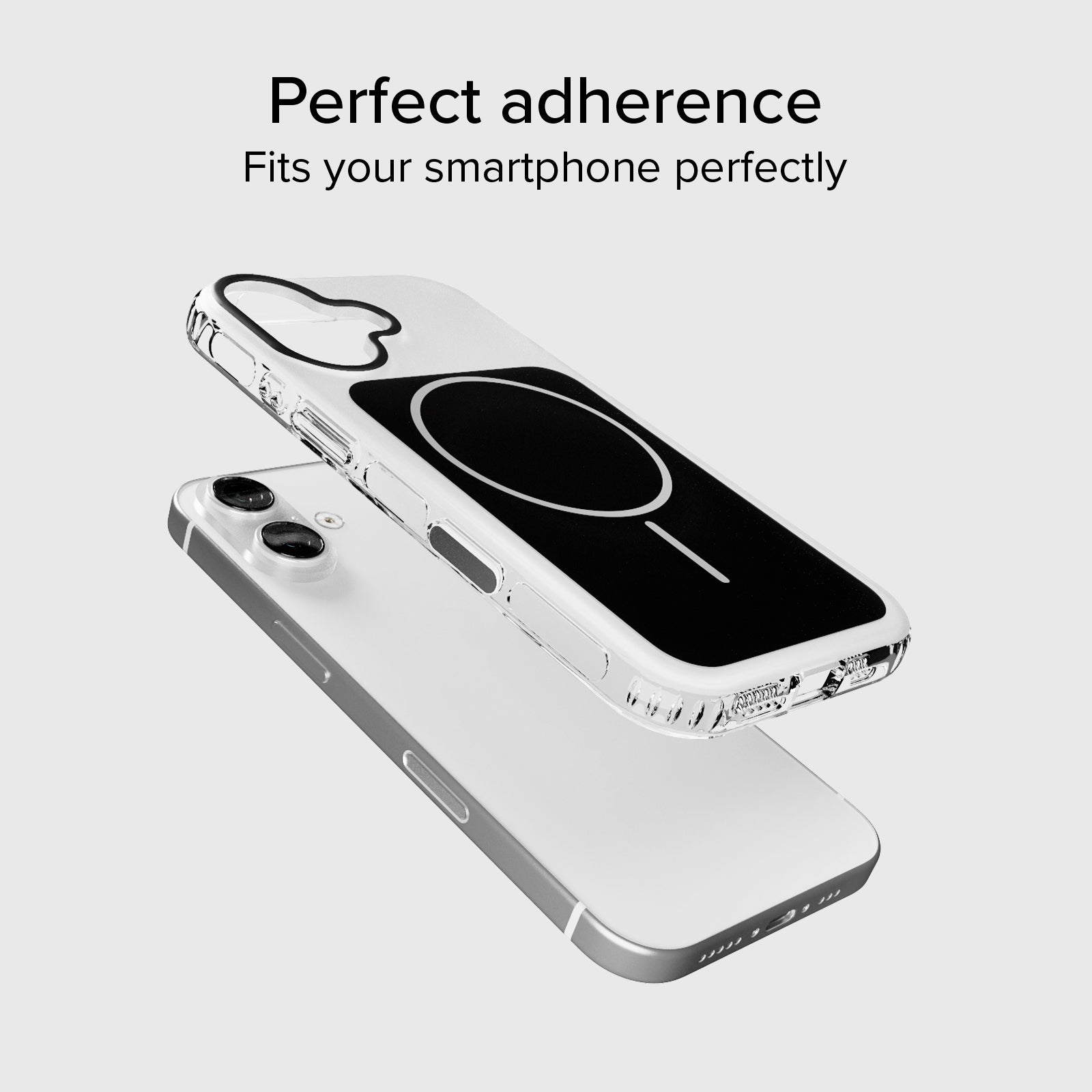 Funda magnética compatible con MagSafe con esquinas a prueba de golpes para iPhone 17