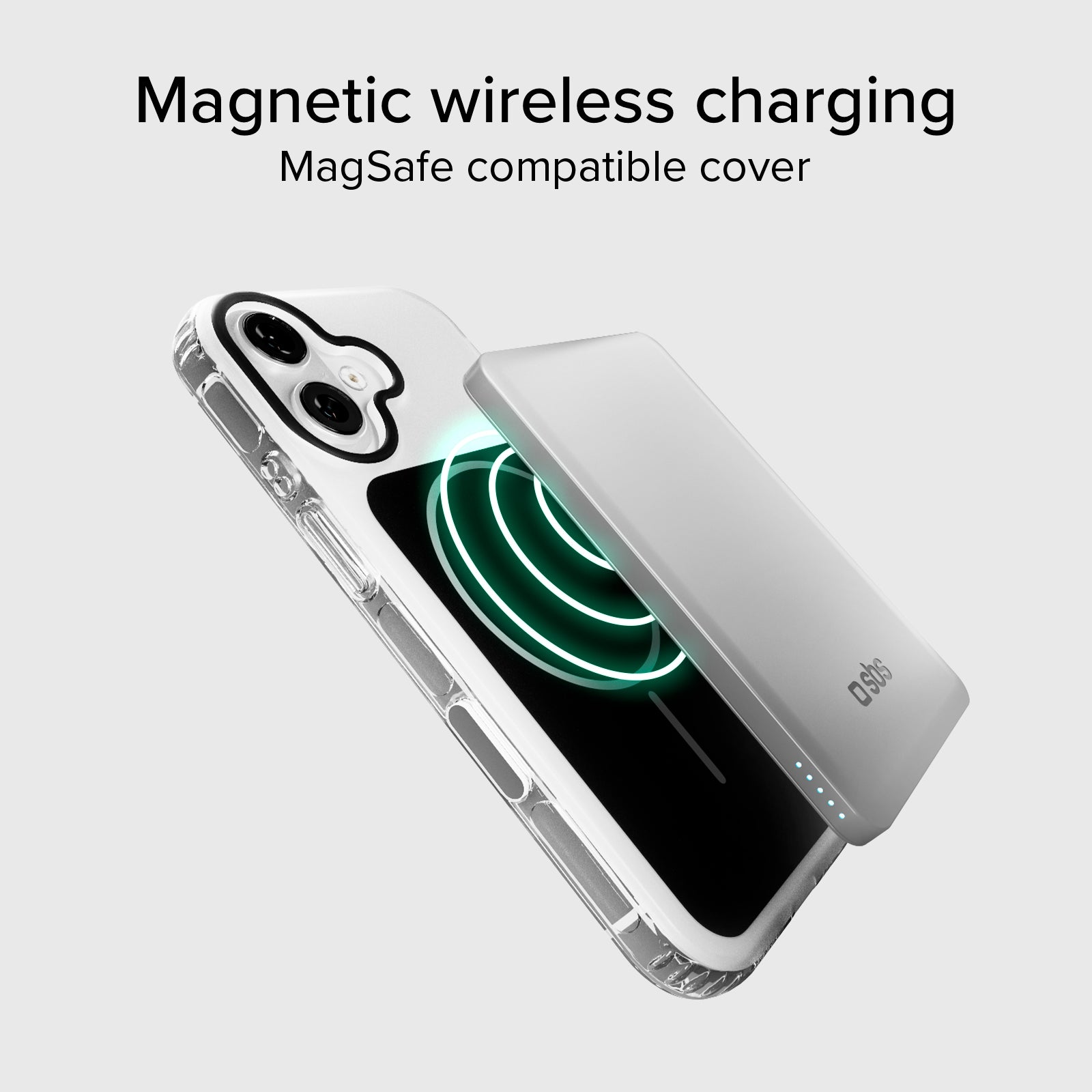 Funda magnética compatible con MagSafe con esquinas a prueba de golpes para iPhone 17
